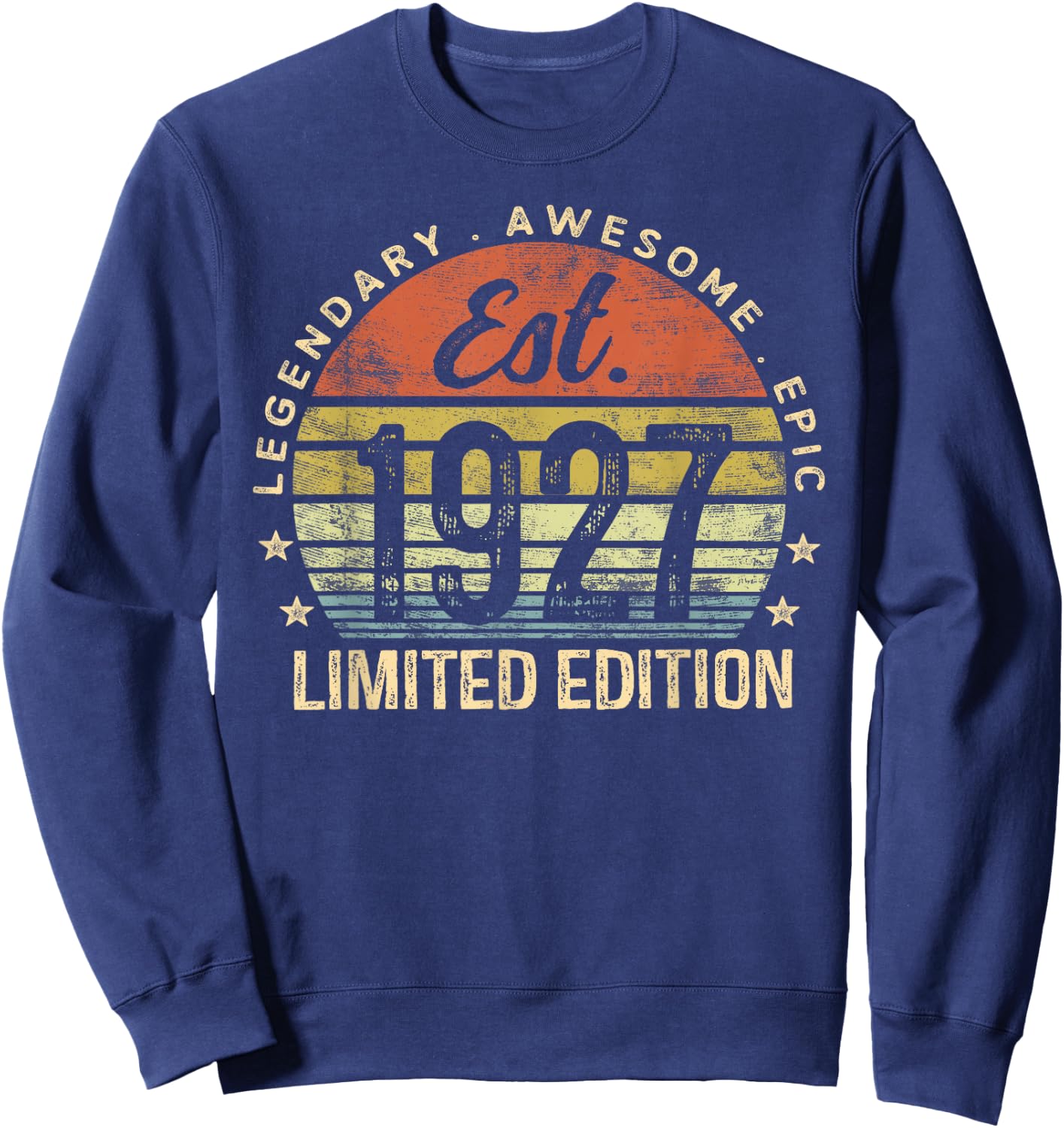 Est 1927 Limited Edition 98th Birthday Gifts 98 Year Old Sweatshirt - Sweatshirt | Navy