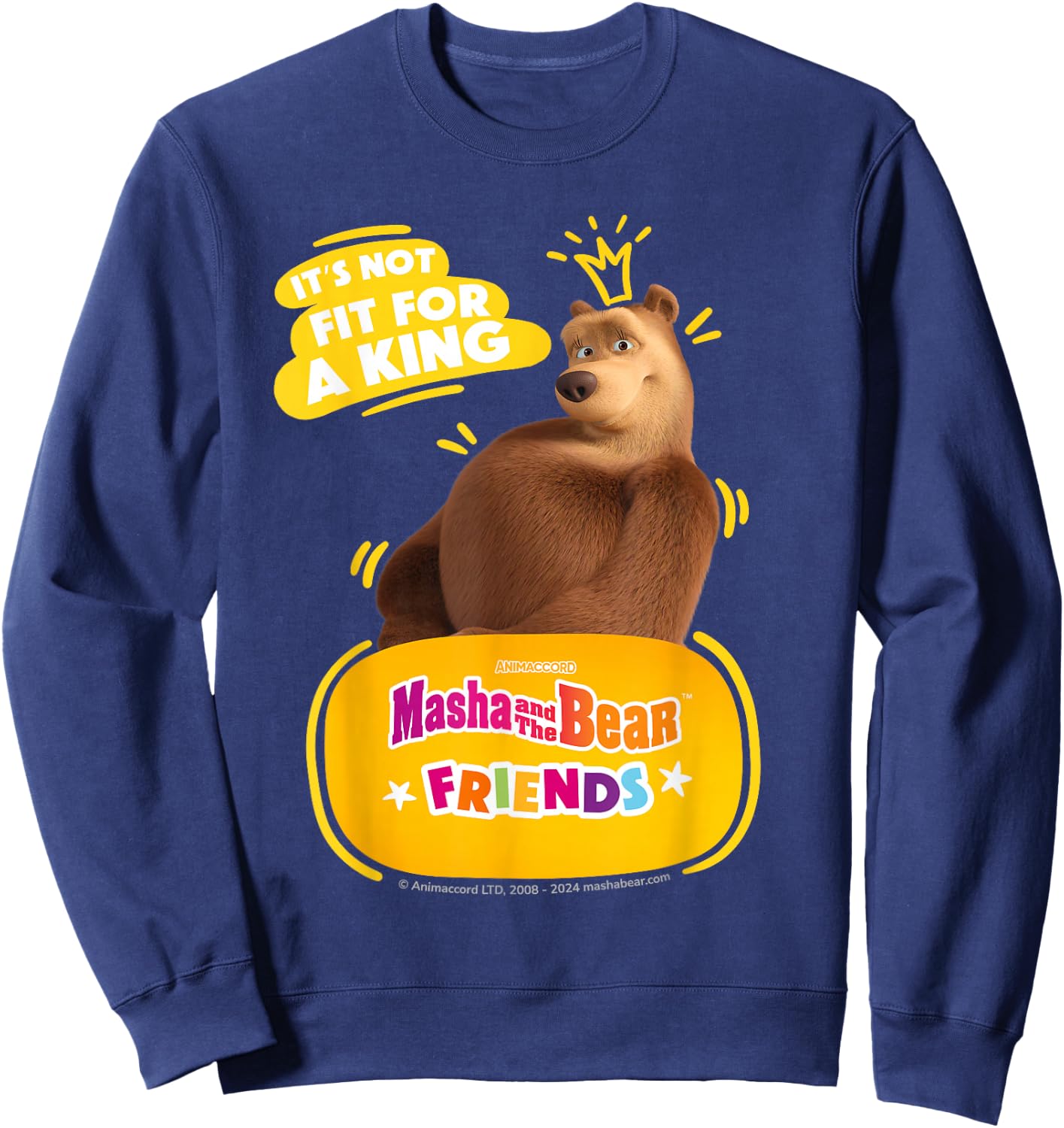 Friends. The King Sweatshirt - Sweatshirt | Navy