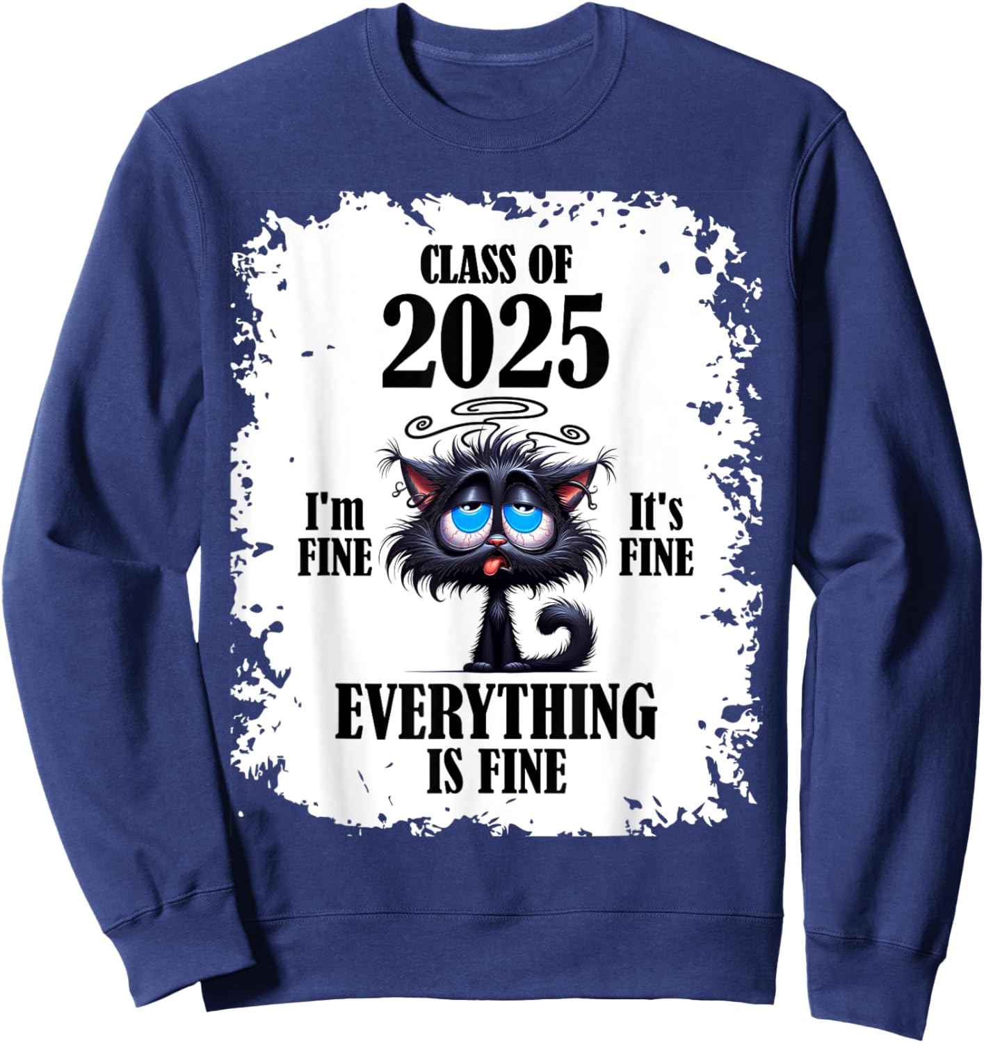 Class Of 2025 Sweatshirt - Sweatshirt | Navy