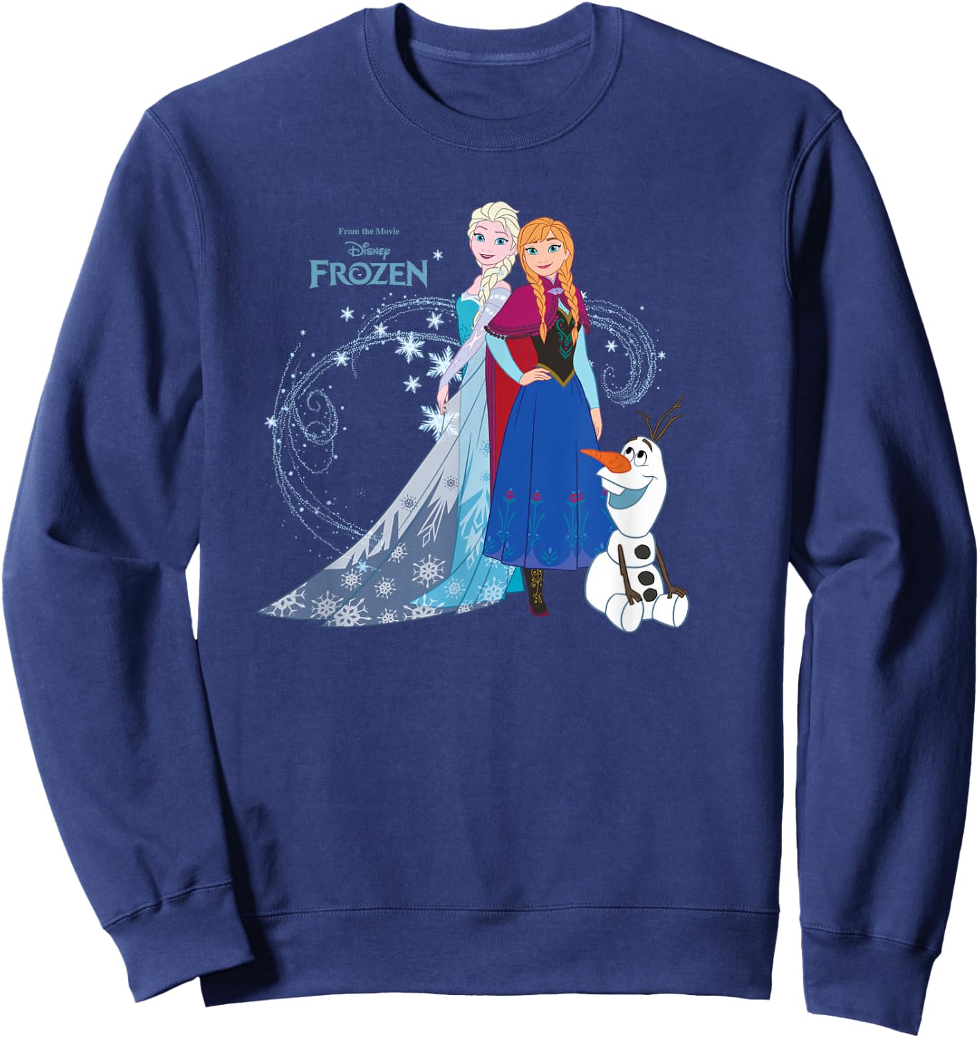 Disney Frozen Sisters , black Sweatshirt - Sweatshirt | Navy