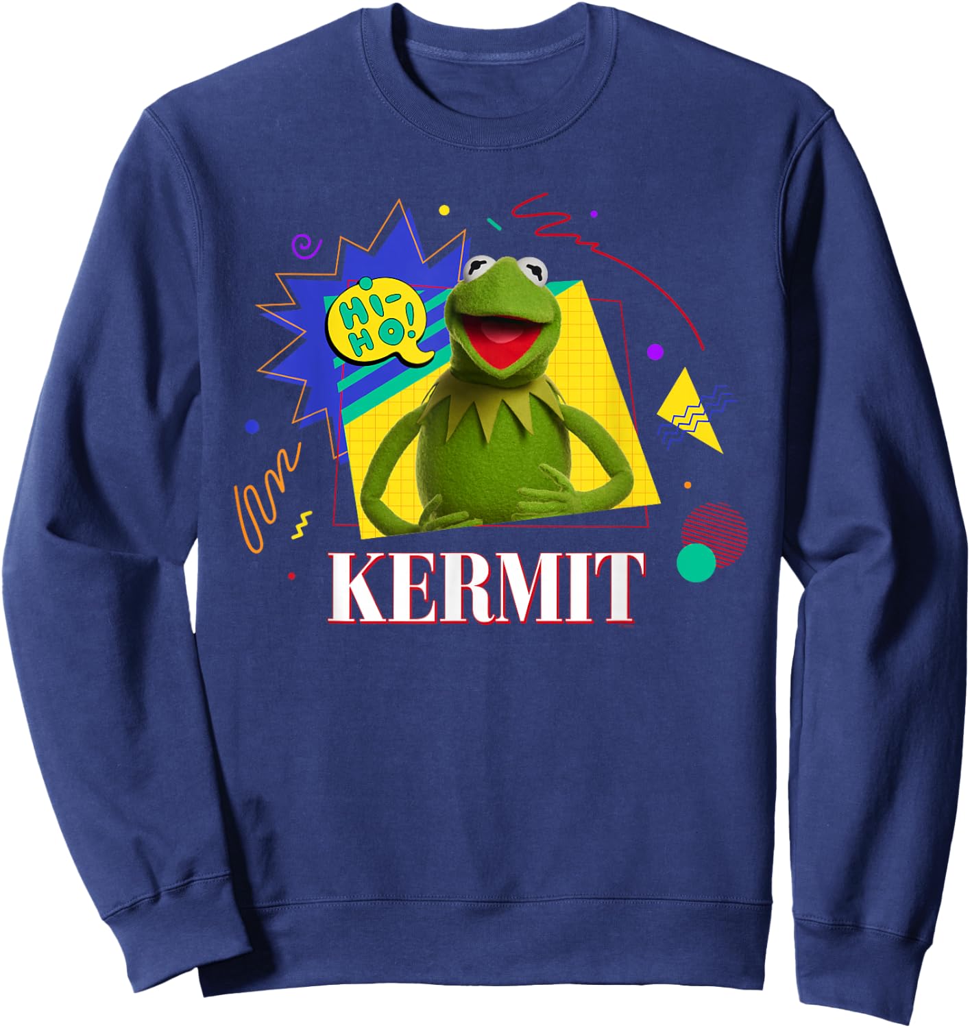 Disney Muppets Kermit the Frog Retro ’90s Muppet Matching Sweatshirt - Sweatshirt | Navy