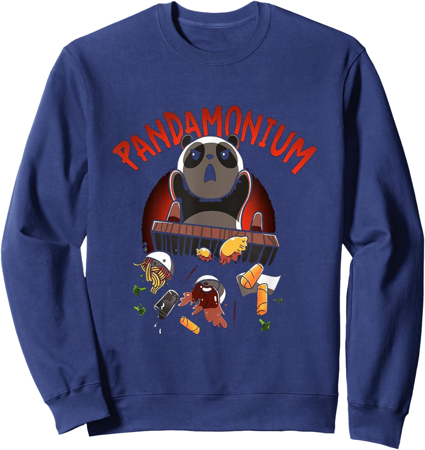 Pandamonium Sweatshirt - Sweatshirt | Navy