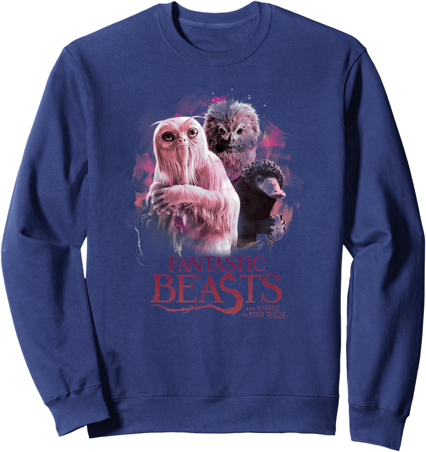 Fantastic Beasts And Where To Find Them Magical Beasts Sweatshirt - Sweatshirt | Navy