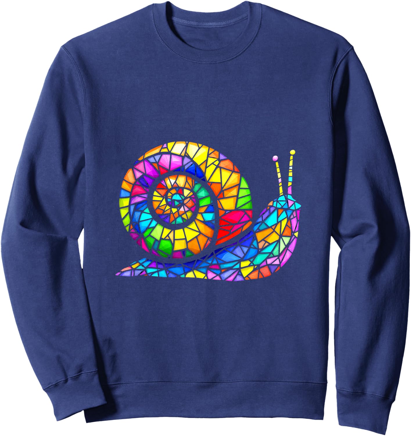 Mosaic Snail Sweatshirt - Sweatshirt | Navy