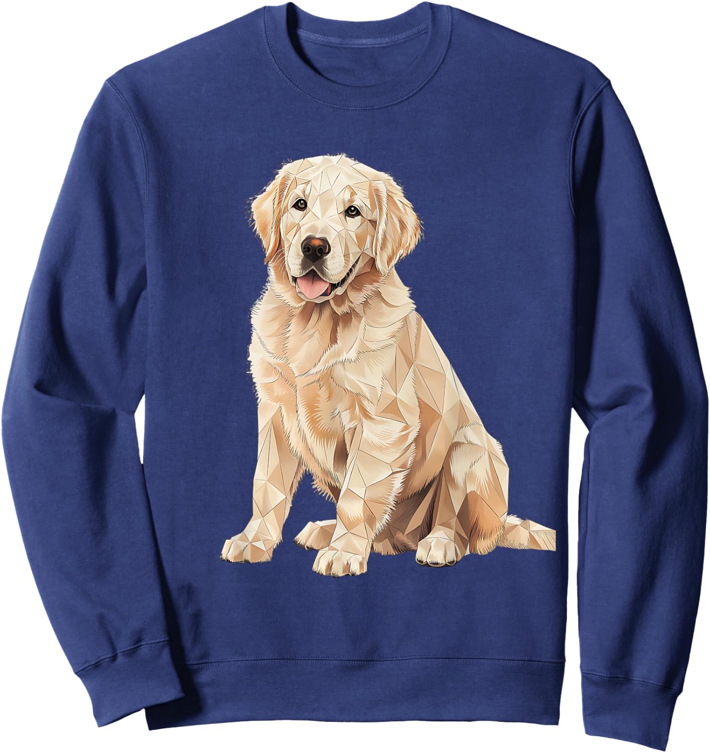English Cream Golden Retriever Lab Gifts Sweatshirt - Sweatshirt | Navy