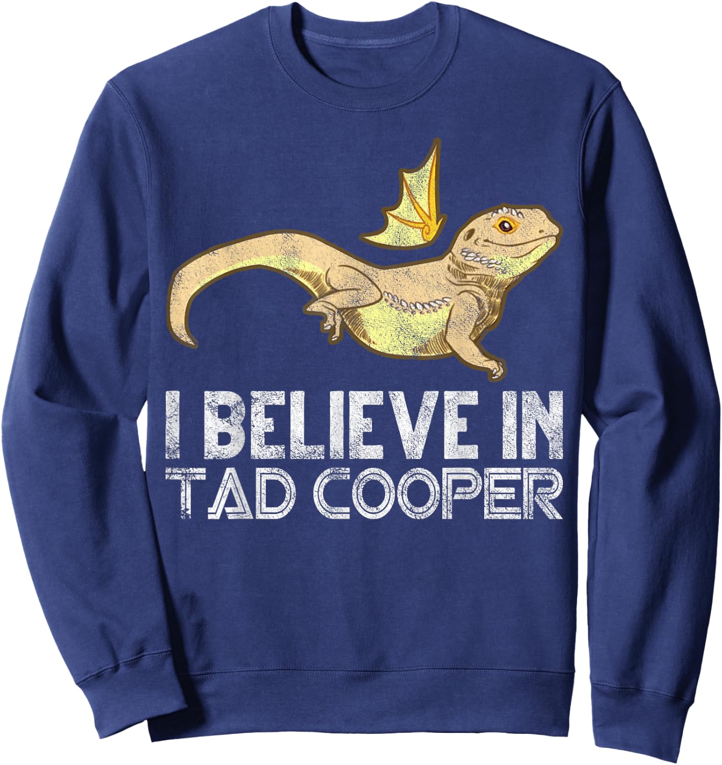Science Lizard Tad Cooper Fan Sweatshirt - Sweatshirt | Navy