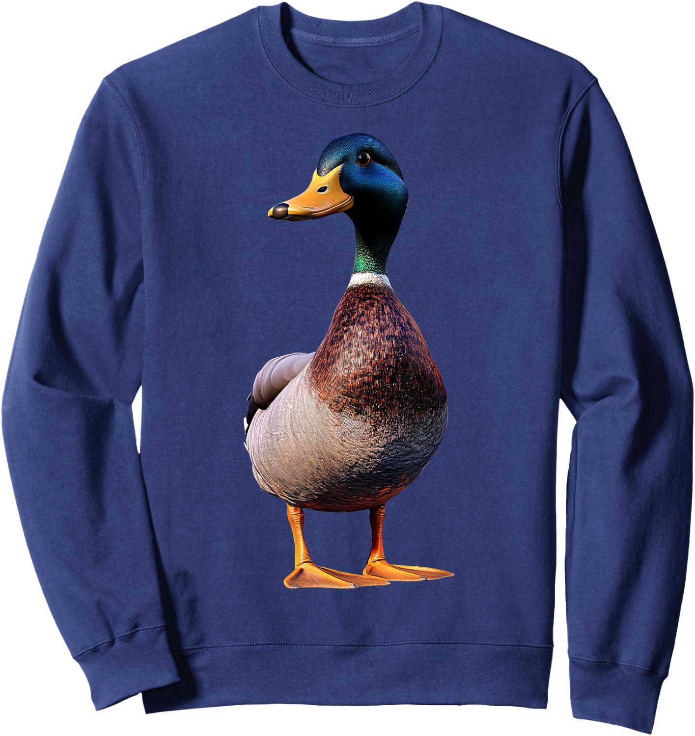 Ente Stockente Entenküken Duck Entlein Erpel Kleine Enten Sweatshirt - Sweatshirt | Navy