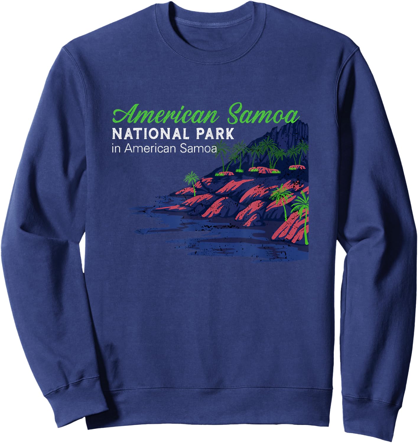 American Samoa National Park Sweatshirt - Sweatshirt | Navy