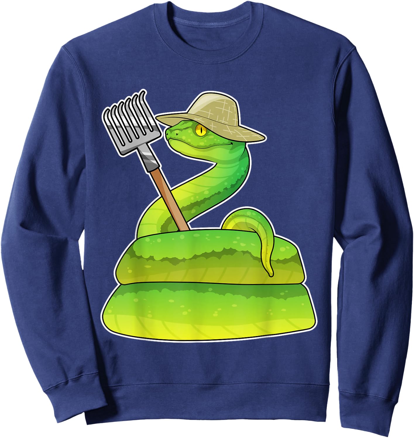Snake Farmer Rake Farm Sweatshirt - Sweatshirt | Navy