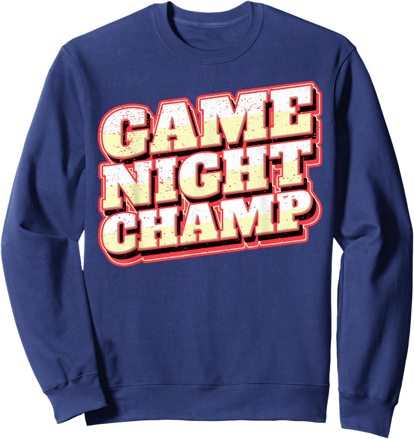 Game Night Winner I Champion Game Night Sweatshirt - Sweatshirt | Navy