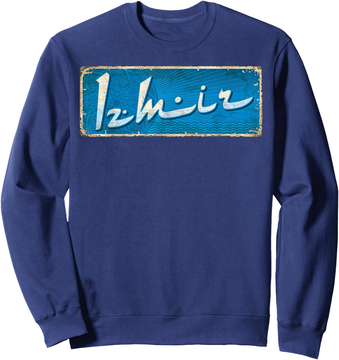 Travel Europe Asia Istanbul Turkey Izmir Turkish Vacation Sweatshirt - Sweatshirt | Navy