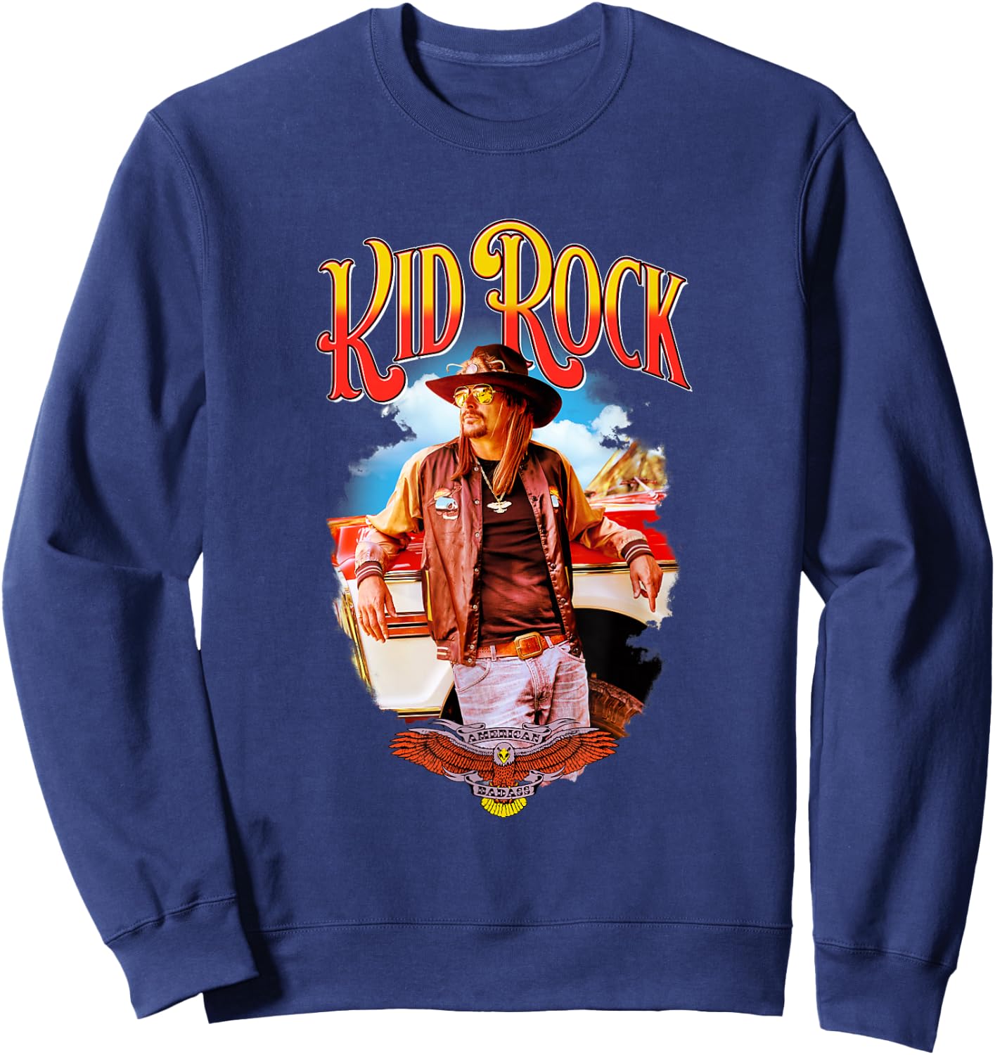 Kid Rock Mean Lean Sweatshirt - Sweatshirt | Navy