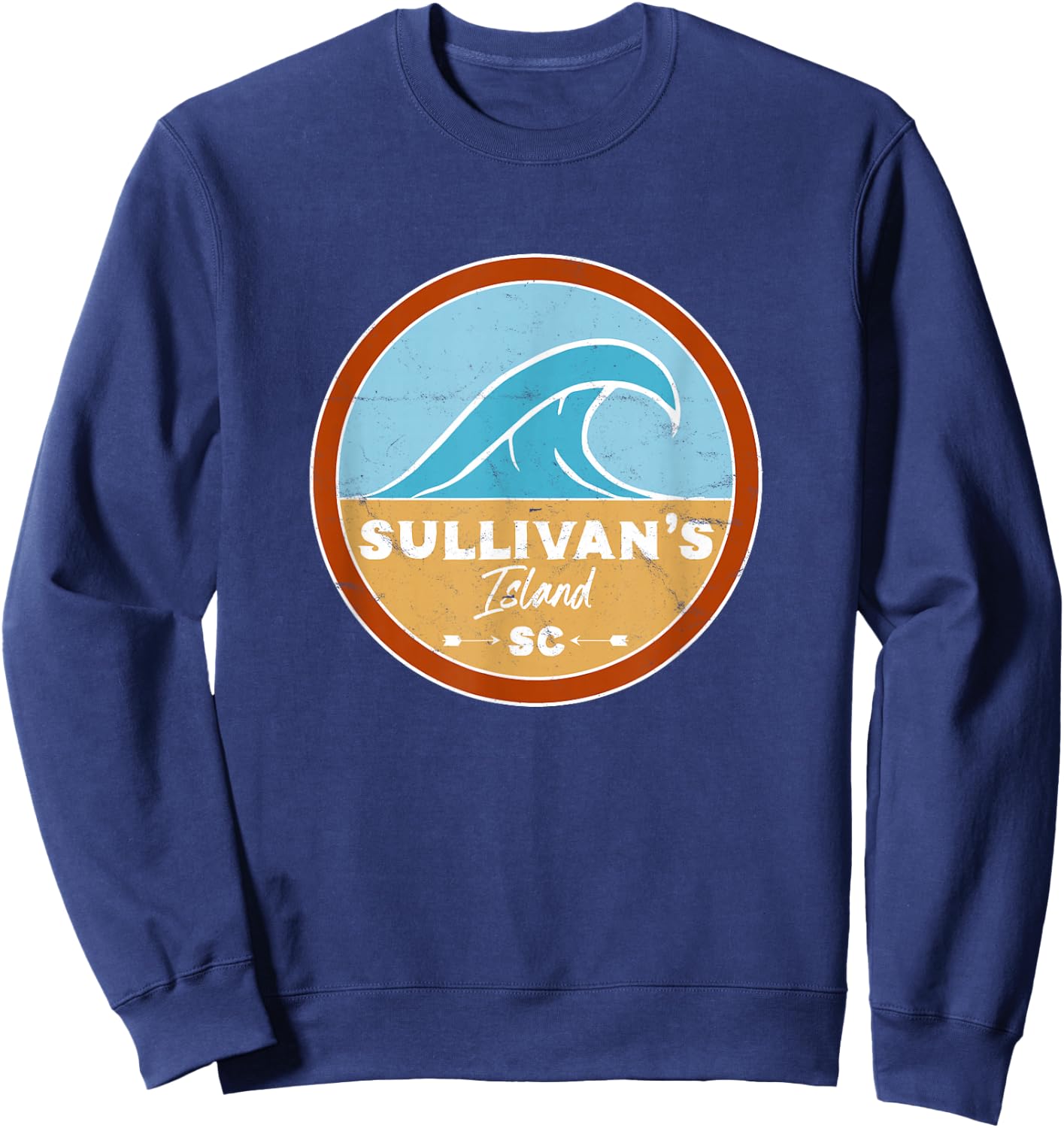Sullivan's Island Beach South Carolina SC Beach Lover Men Women Kids Sweatshirt - Sweatshirt | Navy