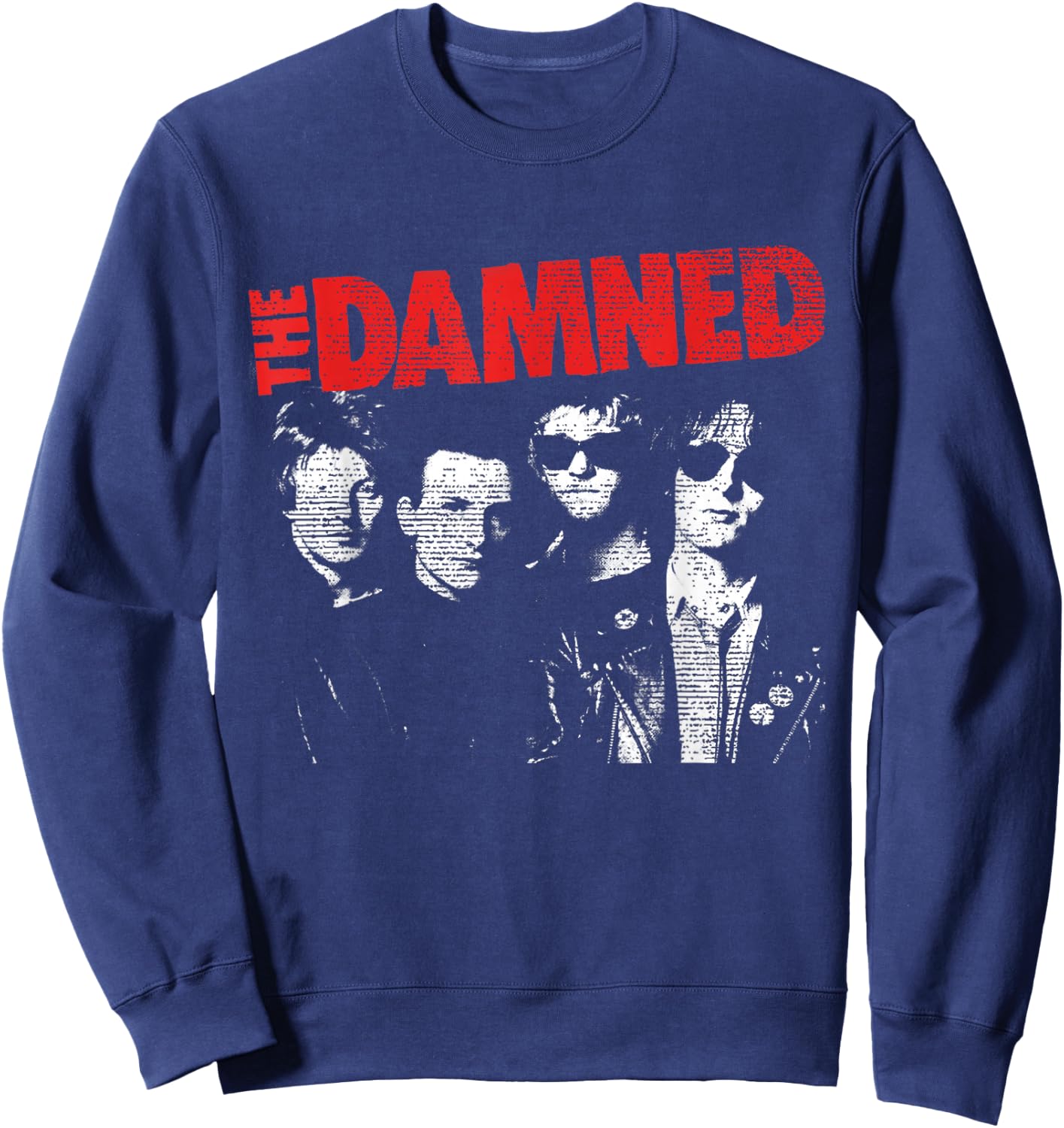 Le maudit Portrait Classique Sweatshirt - Sweatshirt | Navy