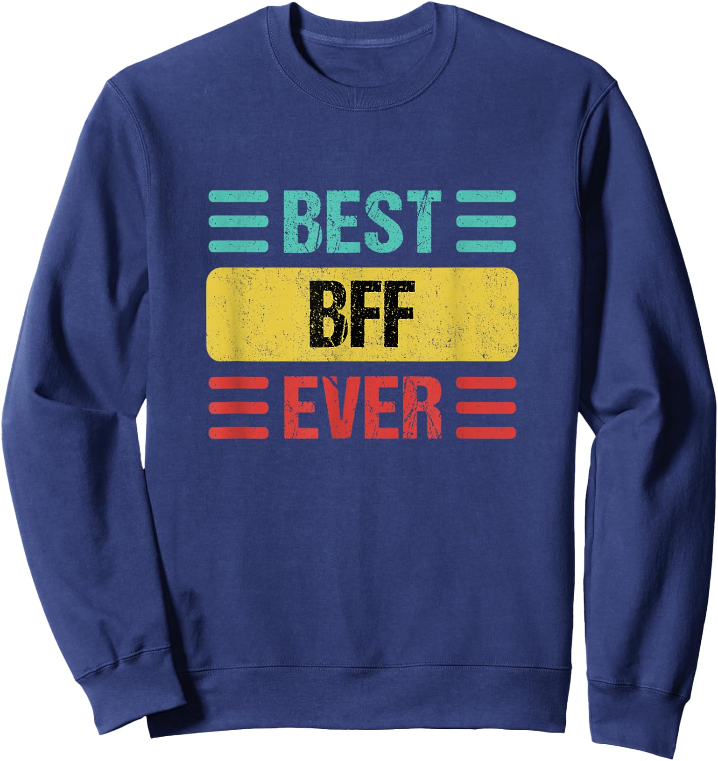 Bff Sweatshirt - Sweatshirt | Navy