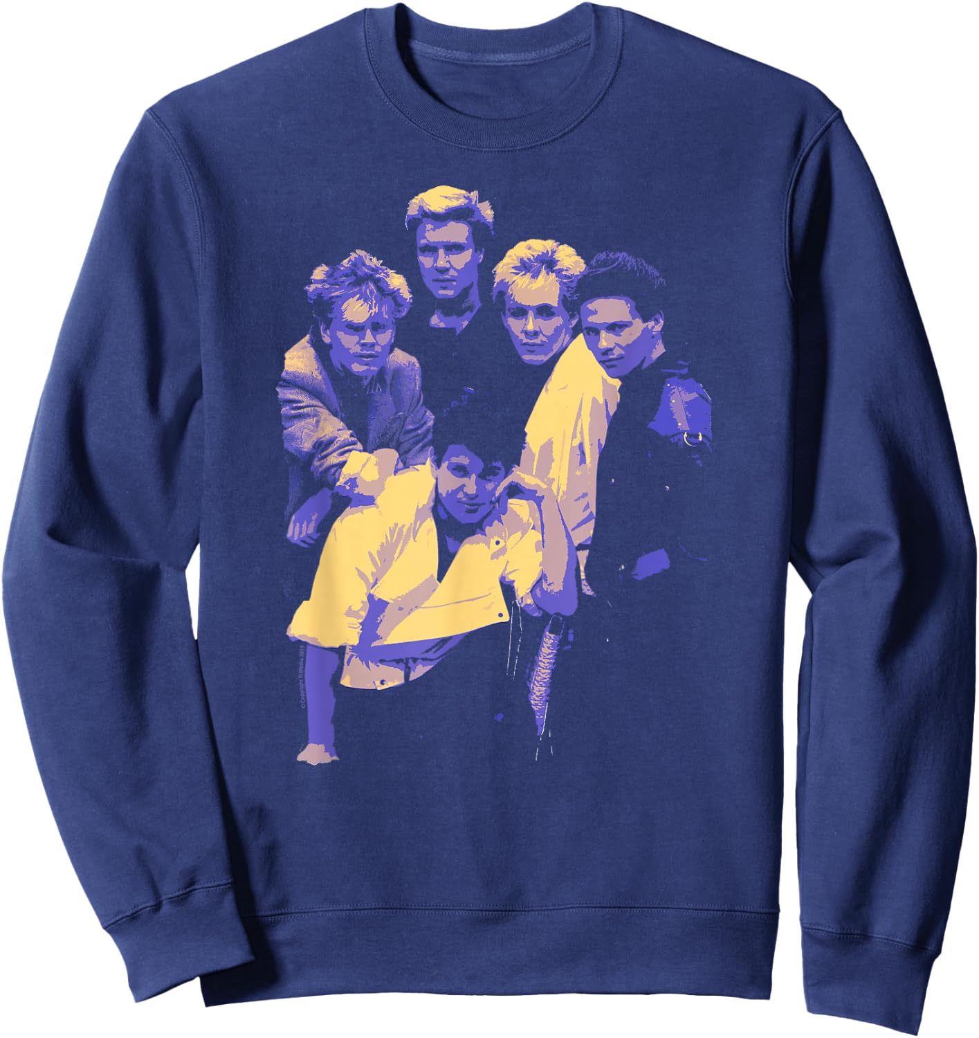 TV Times Duran Duran Bandporträt, blau, 1983 Sweatshirt - Sweatshirt | Navy