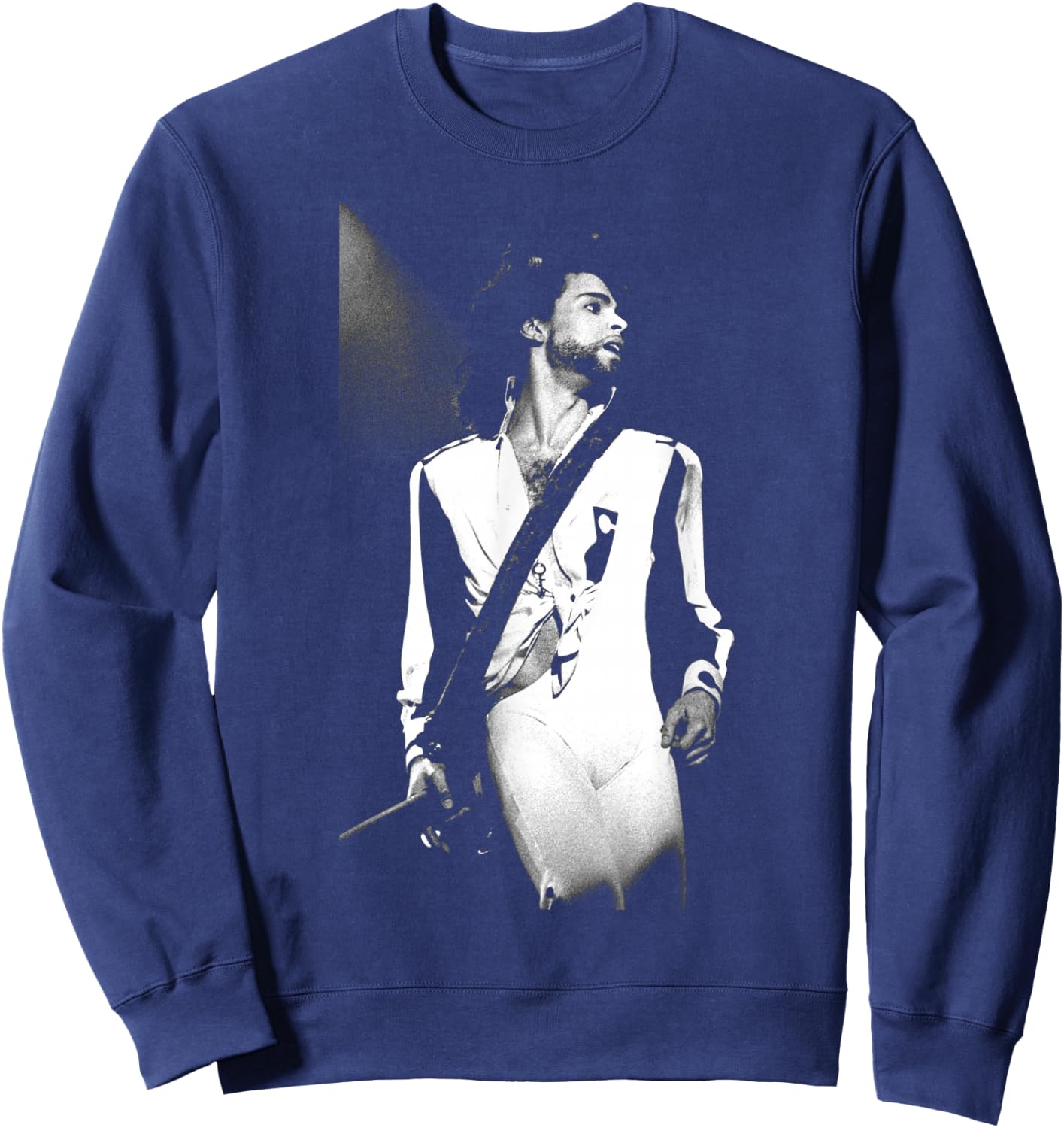 Prince Live Nude Tour Graffiti Bridge Era 1990 Sweatshirt - Sweatshirt | Navy