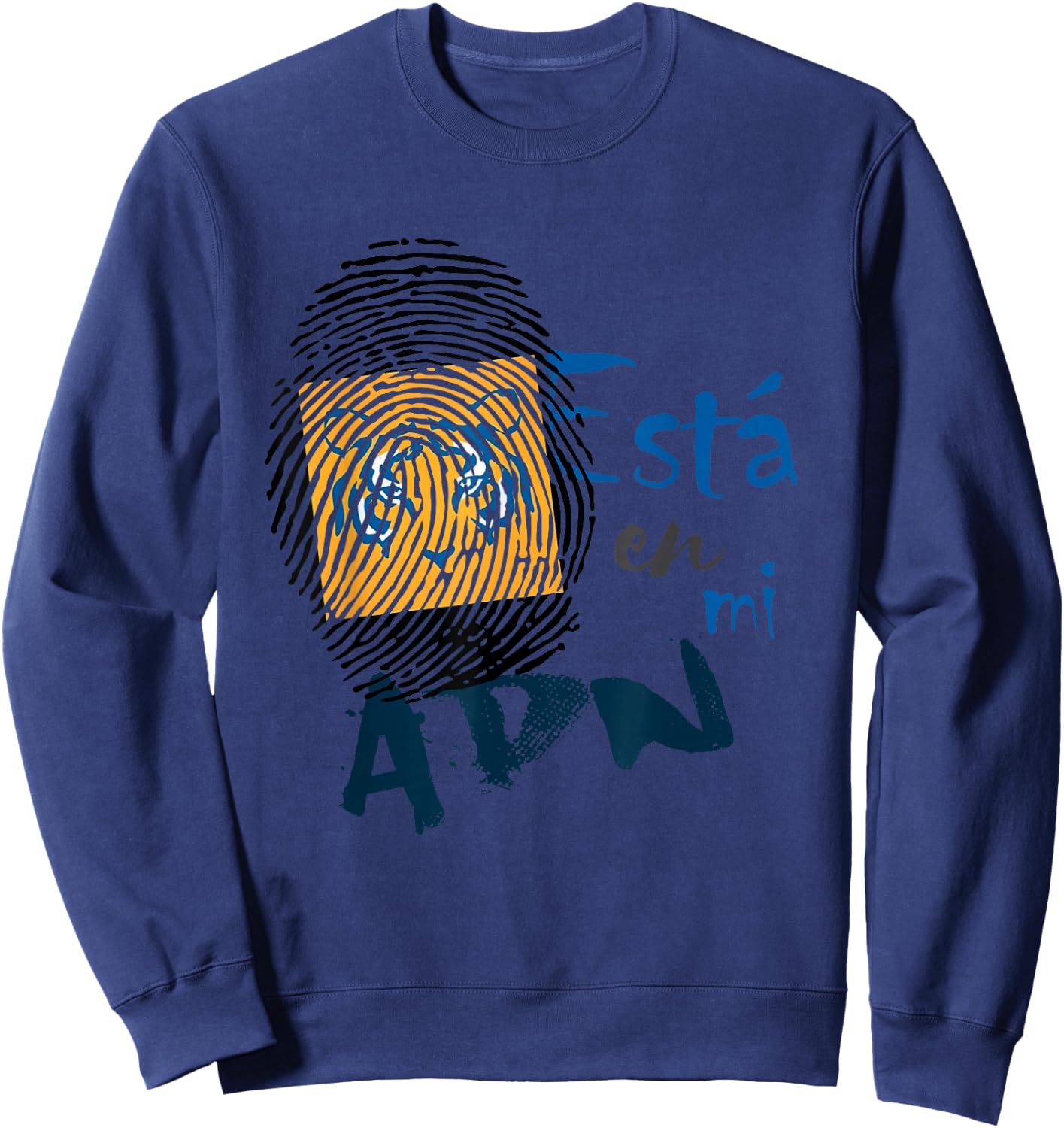 Tigres Futbol adn Mexico Nuevo Leon Sweatshirt - Sweatshirt | Navy