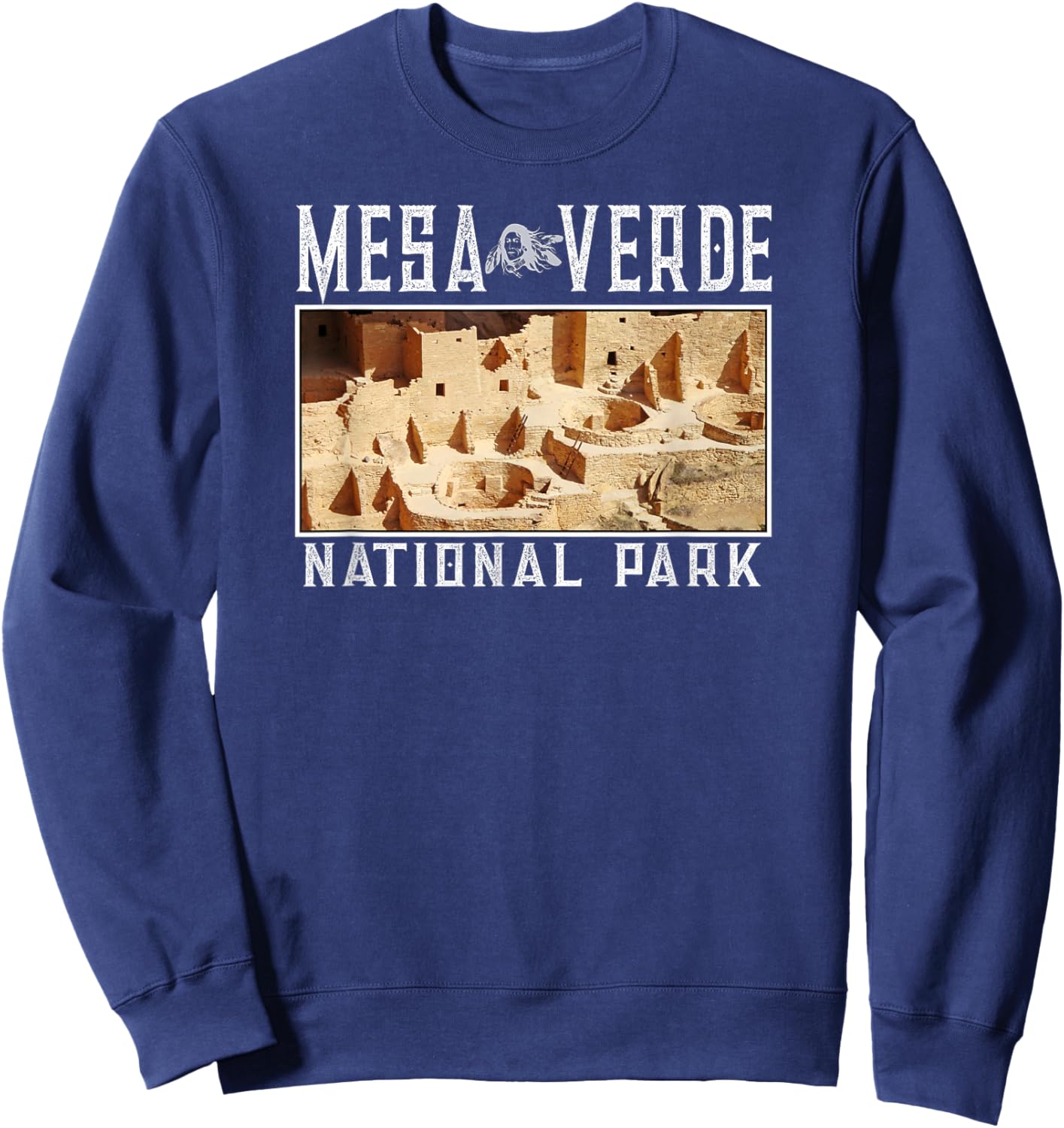 Mesa Verde National Park T Shirt | National Park Shirt Sweatshirt - Sweatshirt | Navy