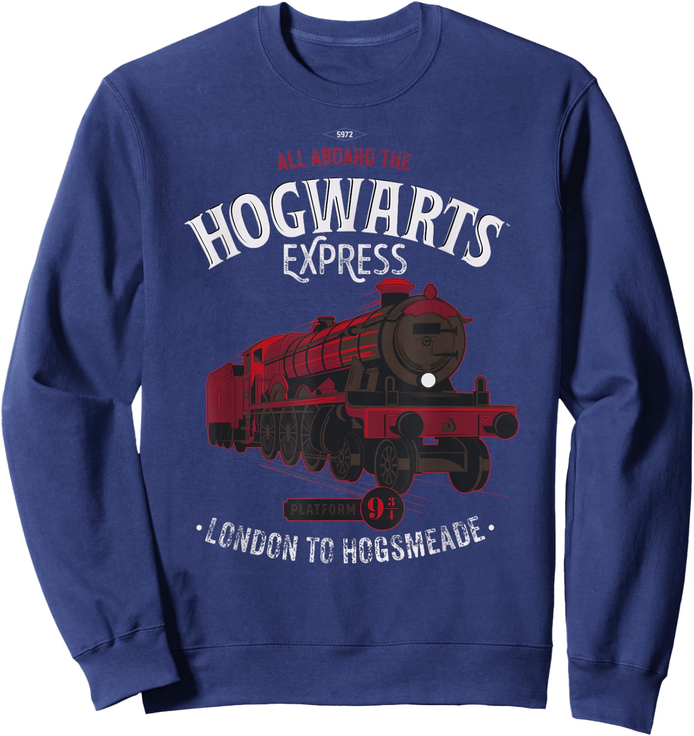 Harry Potter All Aboard the Hogwarts Express , black Sweatshirt - Sweatshirt | Navy