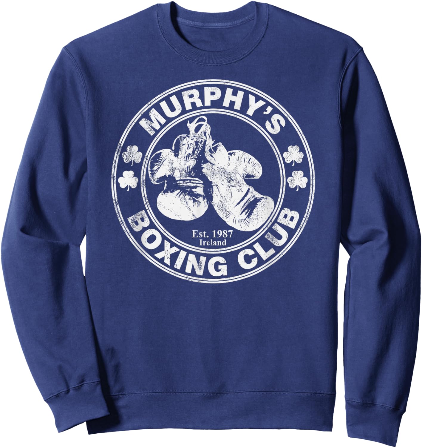 Murphy's Boxing Club 1987 - Irish Surname Boxing Sweatshirt - Sweatshirt | Navy