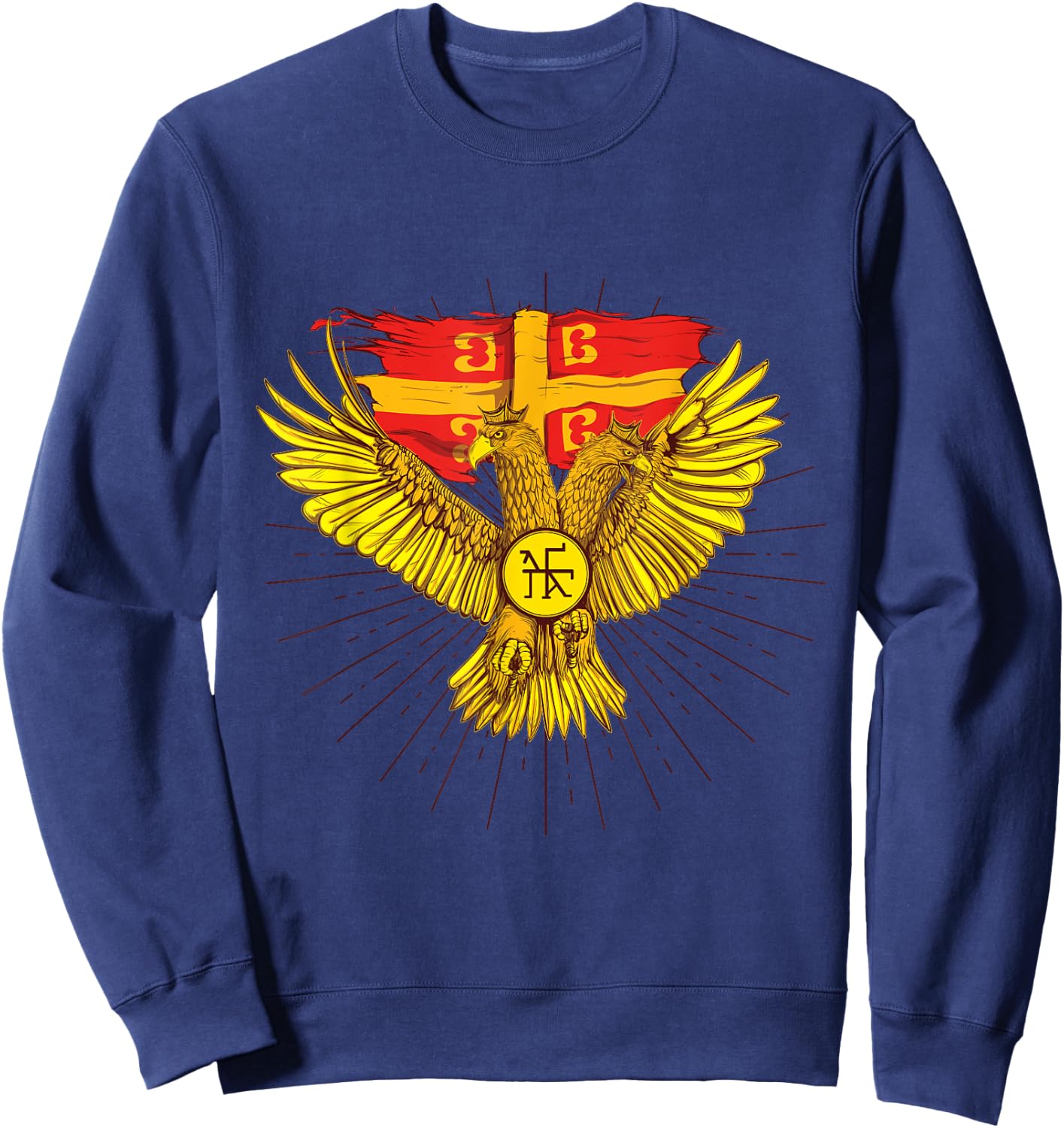 Byzantine Eagle Sweatshirt - Sweatshirt | Navy