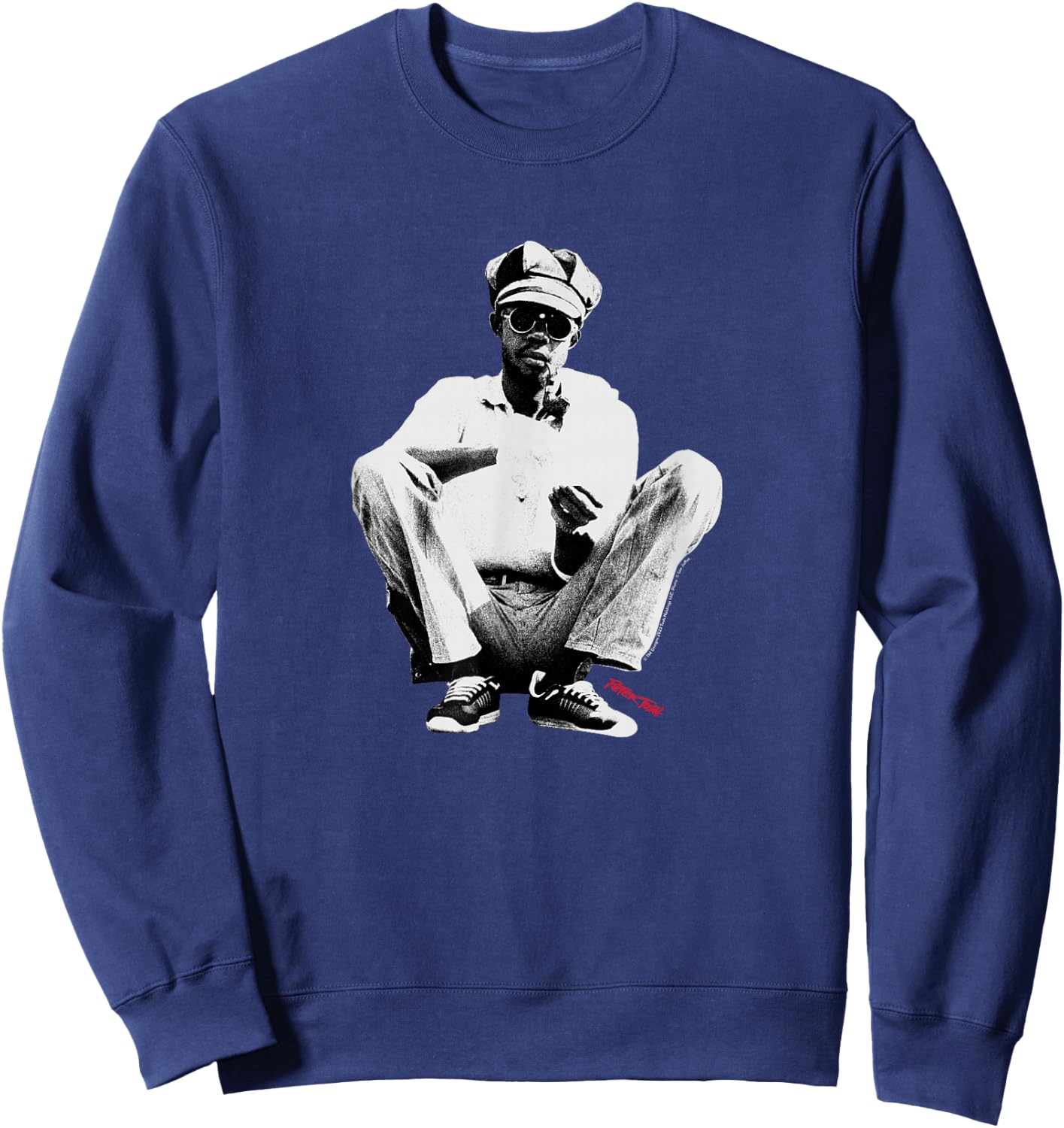 Peter Tosh Sitting Photo by Lee Jaffee Sweatshirt - Sweatshirt | Navy