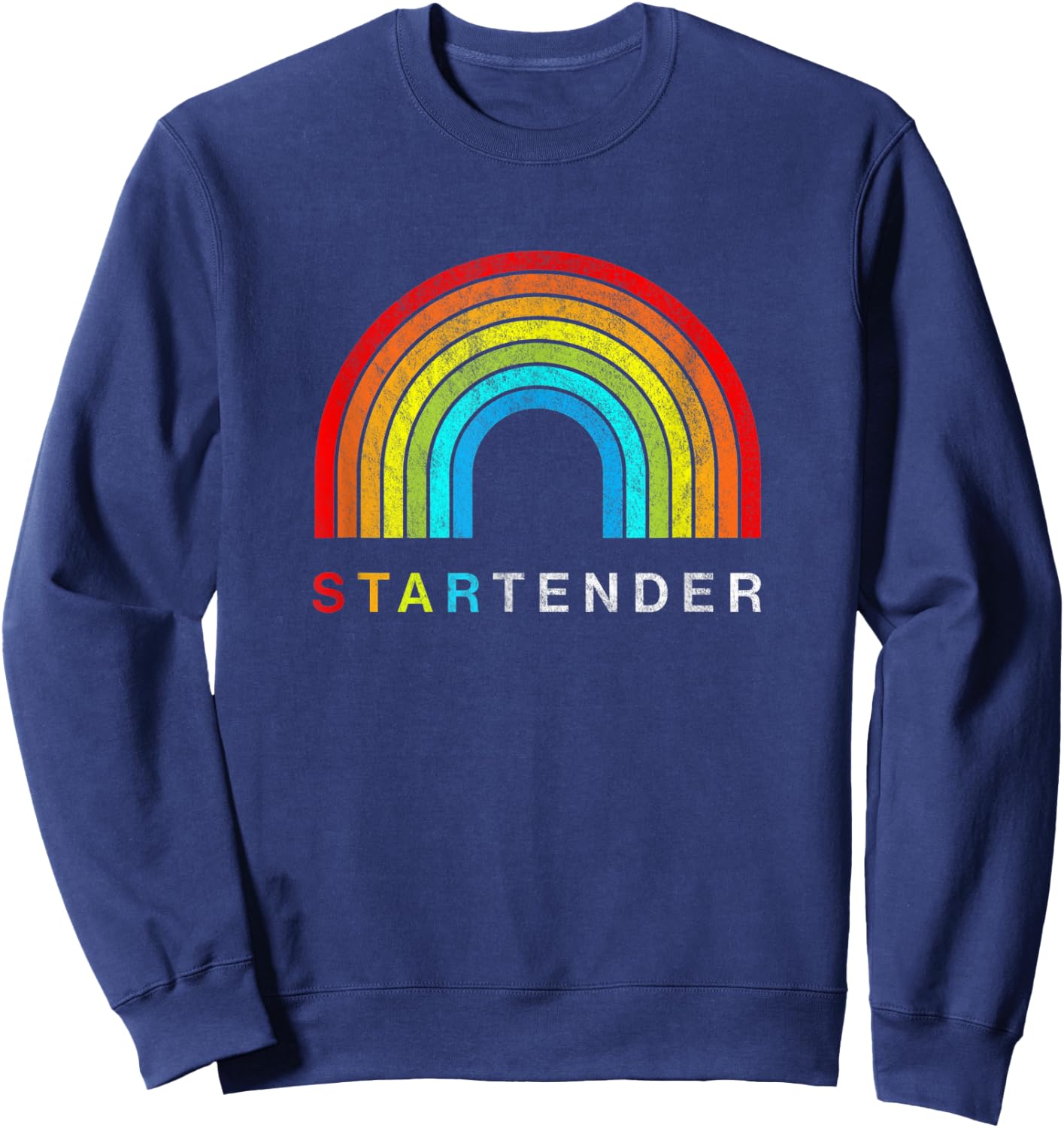 Startender | Rainbow Bartender Pride Sweatshirt - Sweatshirt | Navy
