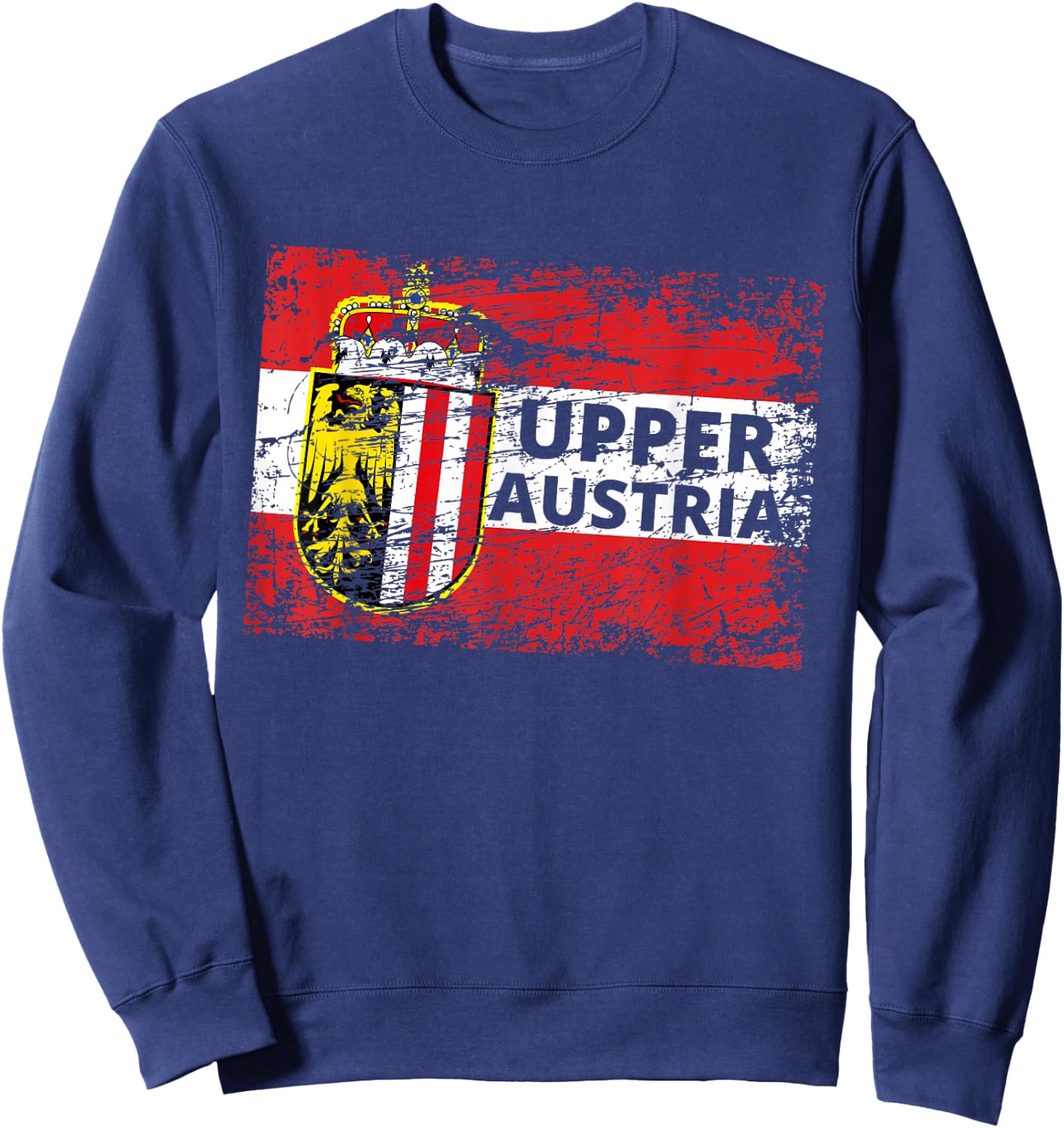Oberösterreich Oberösterreicher/in Österreich Stolz OÖ , black Sweatshirt - Sweatshirt | Navy