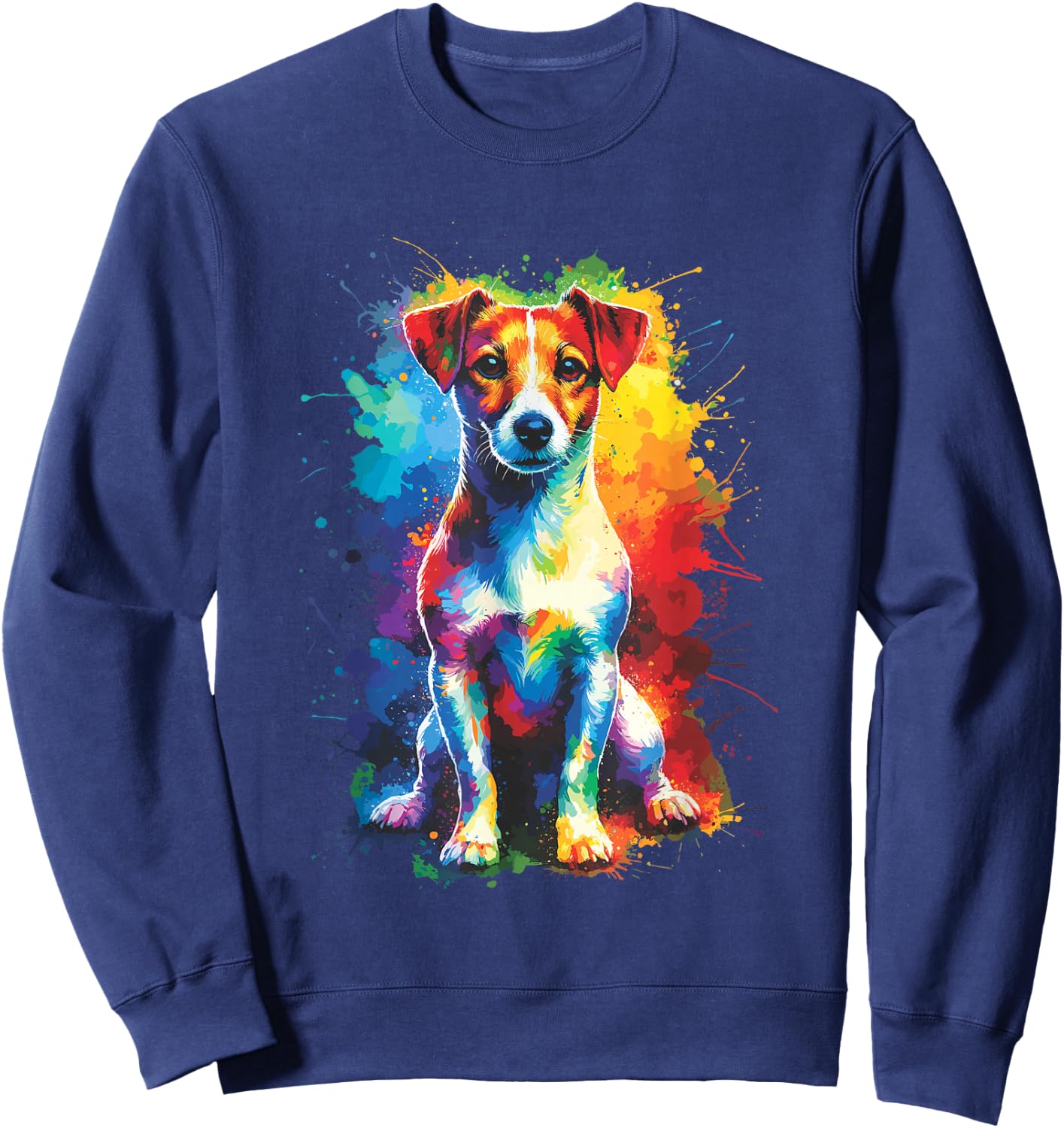 Jack Russell Terrier Jack Russells Dog Sweatshirt - Sweatshirt | Navy