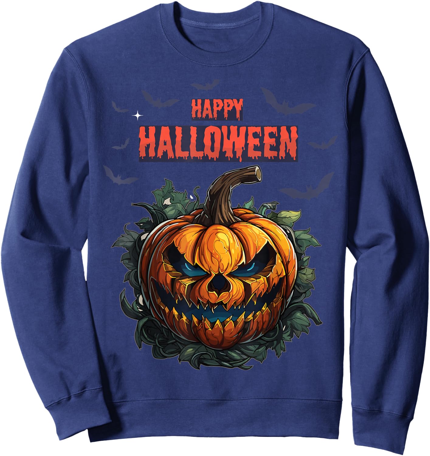 Halloween Lustig Geist Gespenst Party Kostüm Sweatshirt - Sweatshirt | Navy