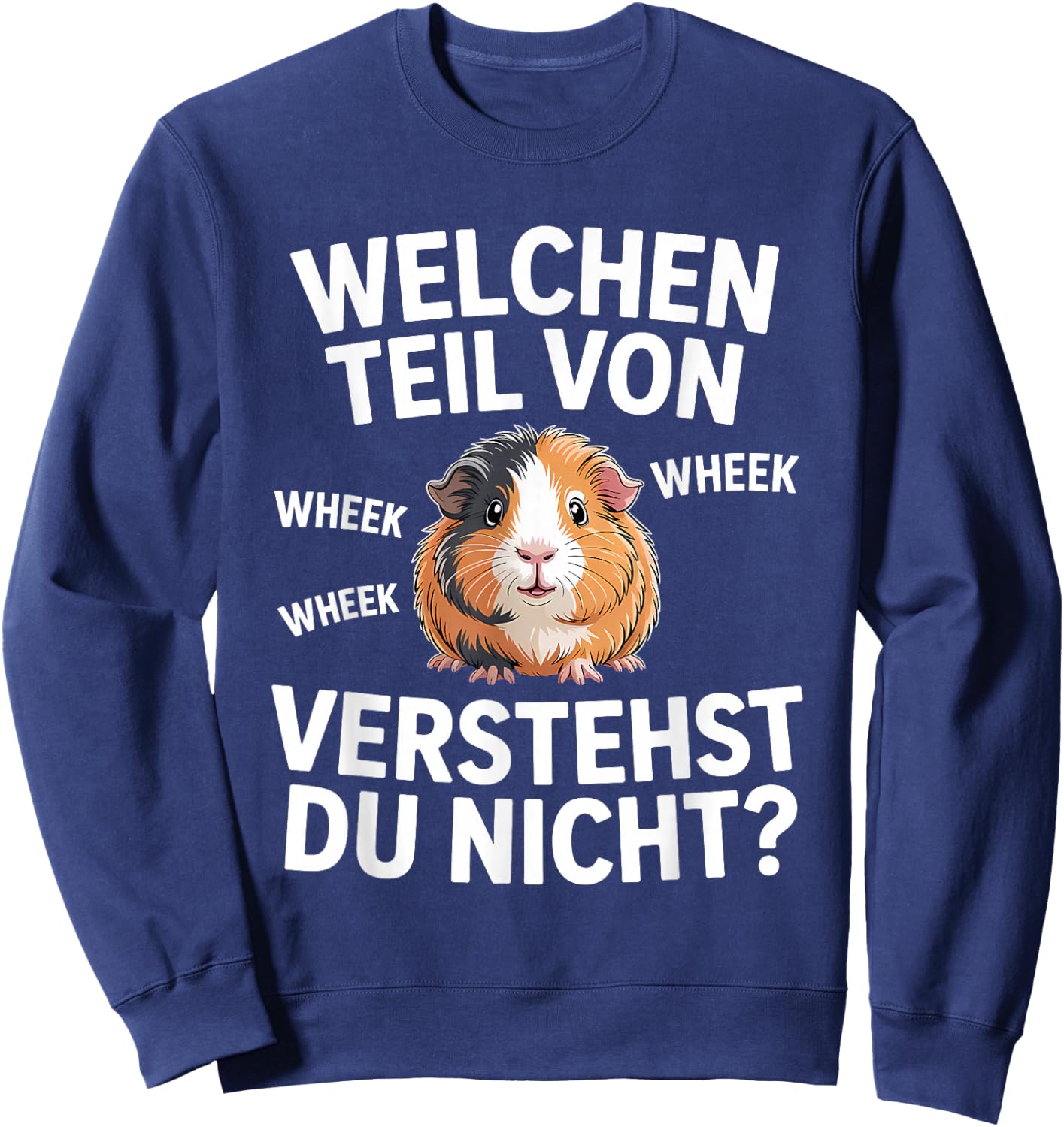 Welchen Teil Von Wheek Meerschweinchen Sweatshirt - Sweatshirt | Navy