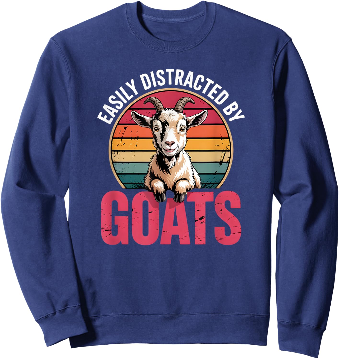 Goat Sweatshirt - Sweatshirt | Navy