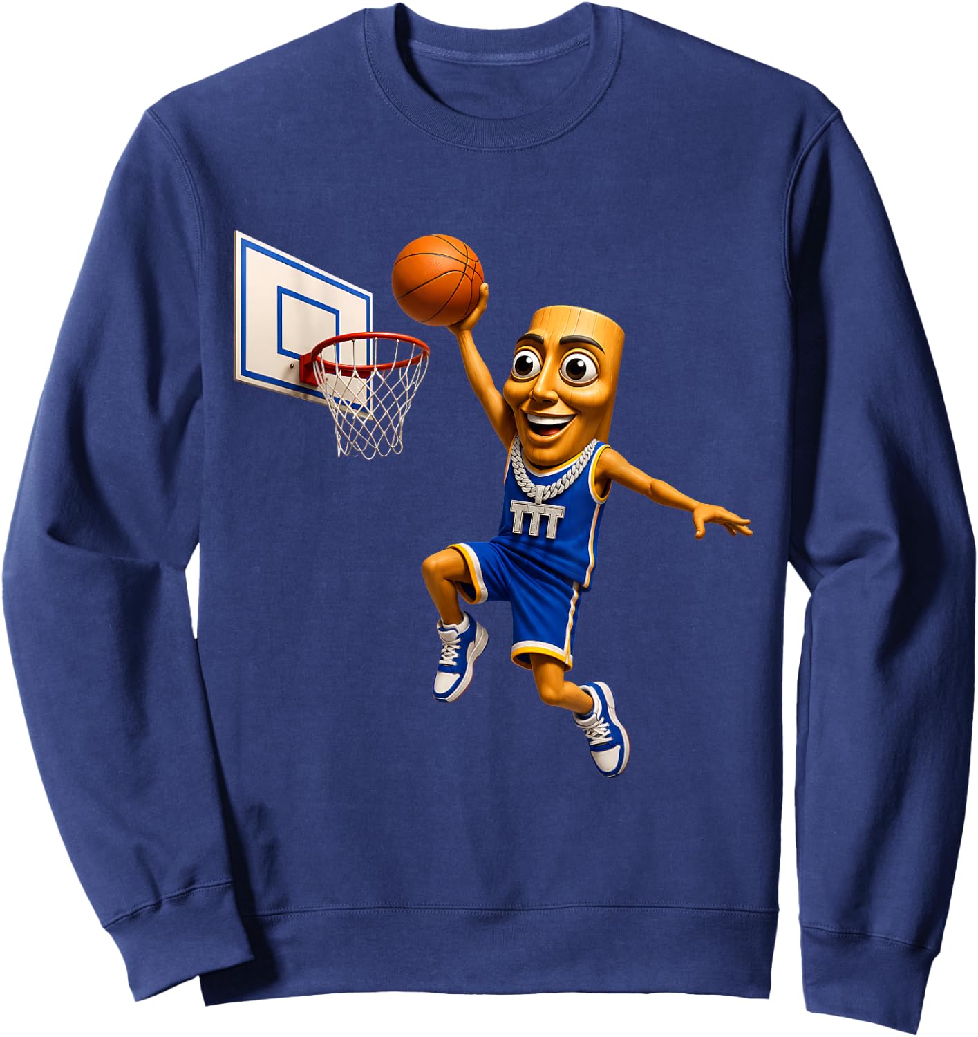 Triple T Sweatshirt - Sweatshirt | Navy