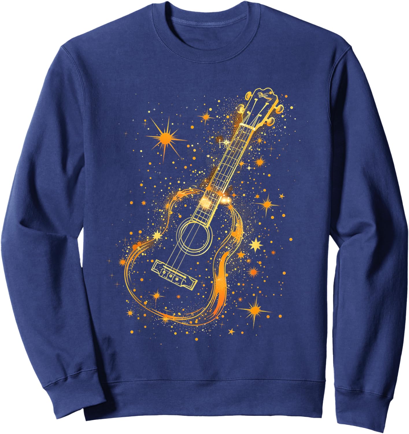 Ukulele Space Stars Sweatshirt - Sweatshirt | Navy