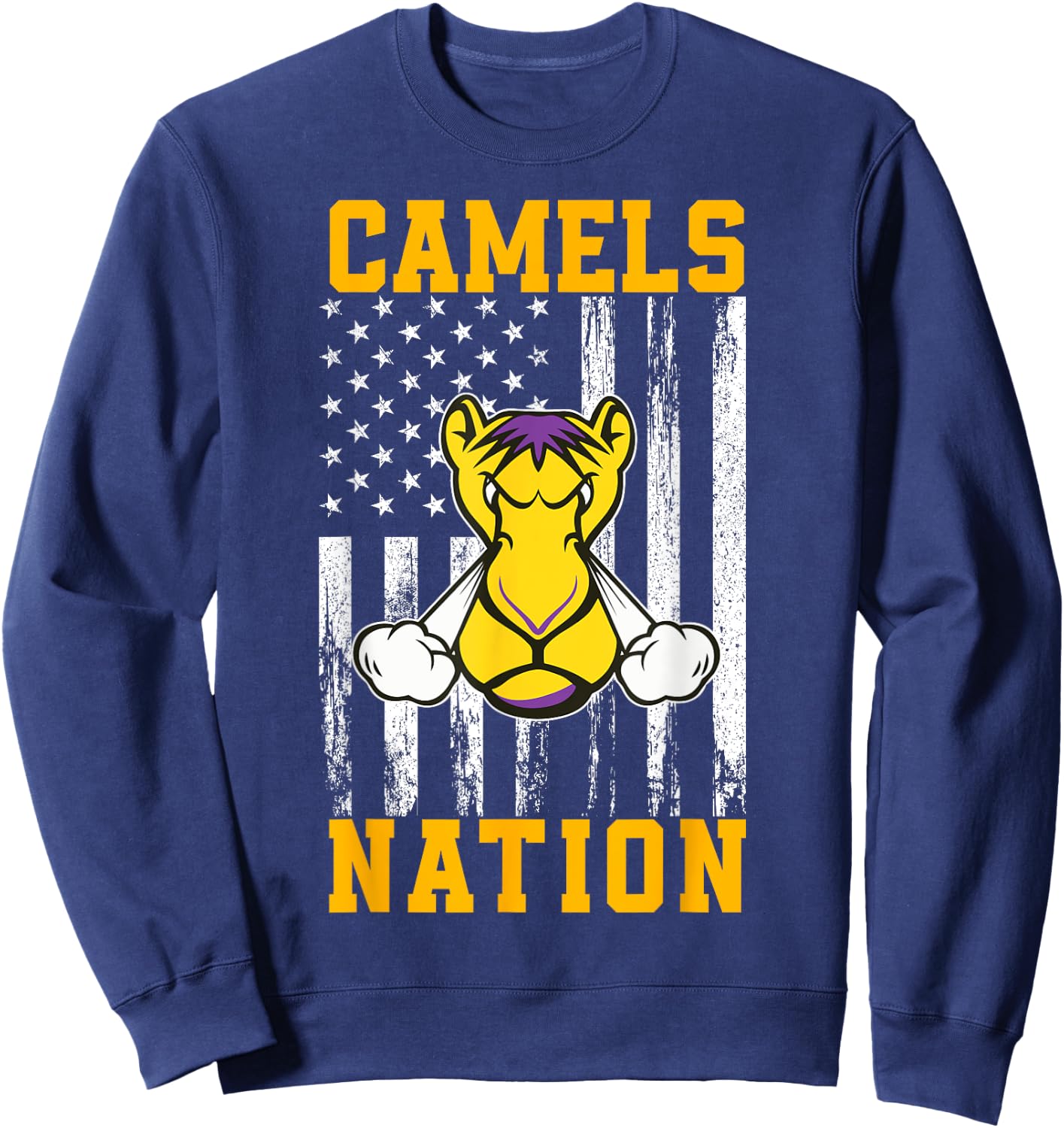 Campbell County Camels Logo Nation HS Sweatshirt - Sweatshirt | Navy