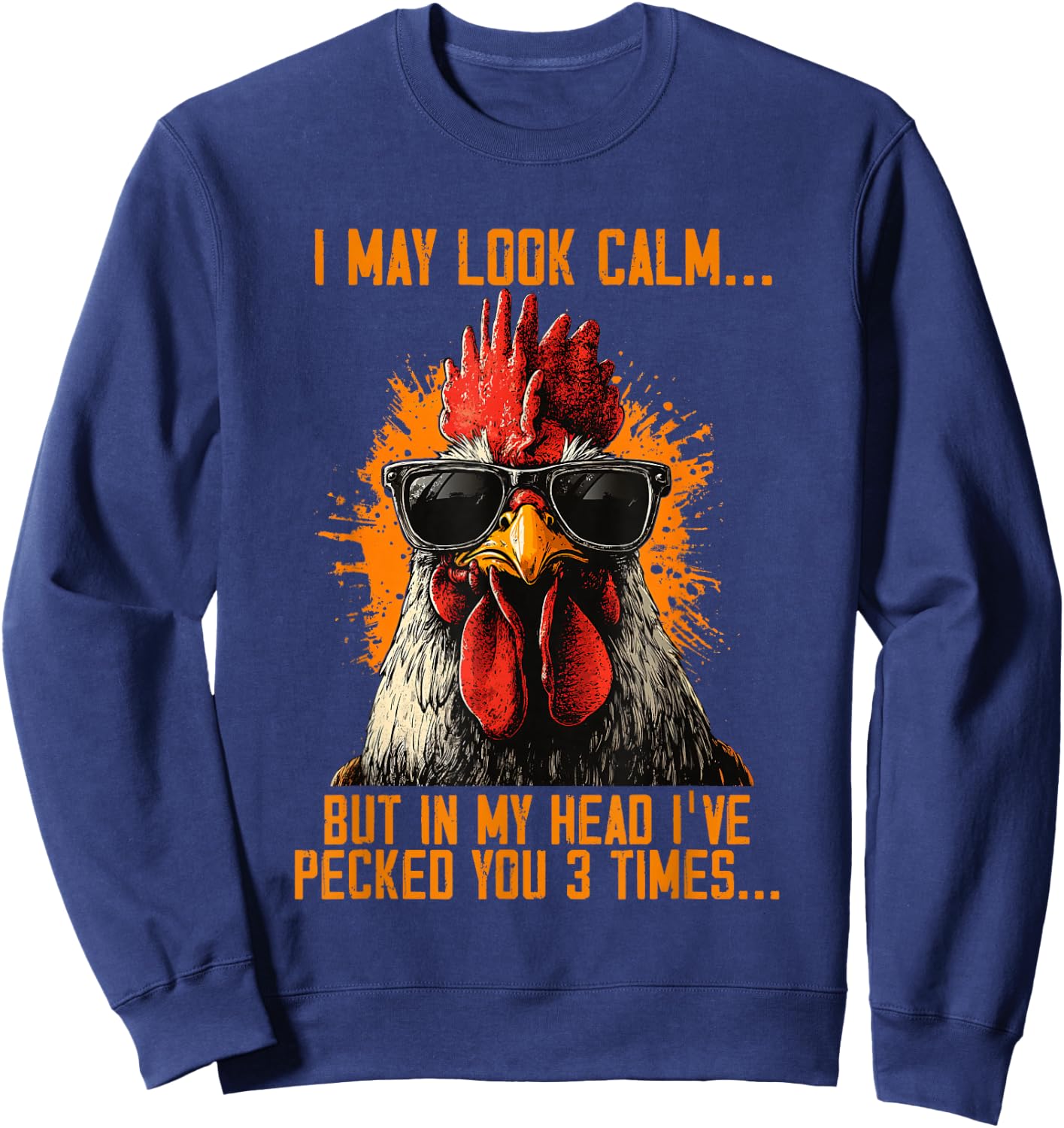 T-Shirt Sweatshirt - Sweatshirt | Navy