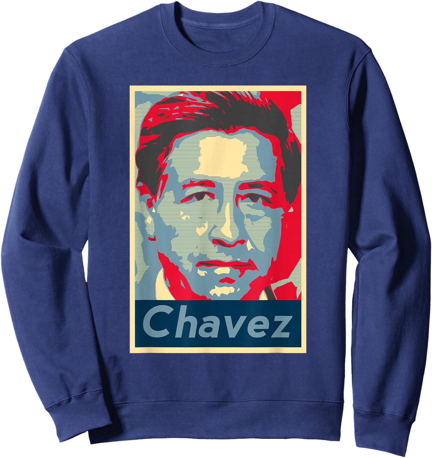 Si Se Puede Cesar Chavez Shirt Sweatshirt - Sweatshirt | Navy