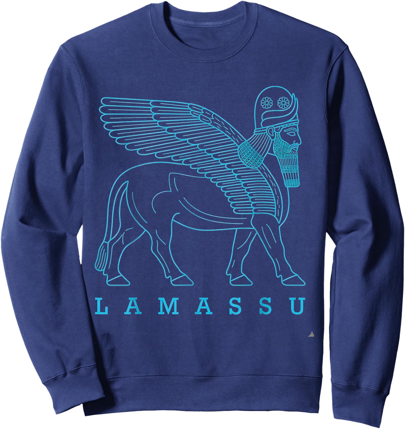 Assyrischer Lamassu Sweatshirt - Sweatshirt | Navy