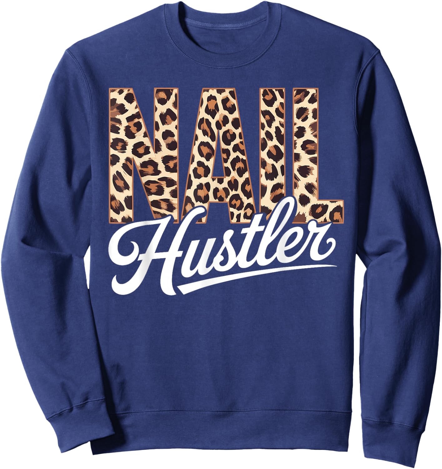 Nail Artist Beauty Salon Nail Tech Manicurist Sweatshirt - Sweatshirt | Navy