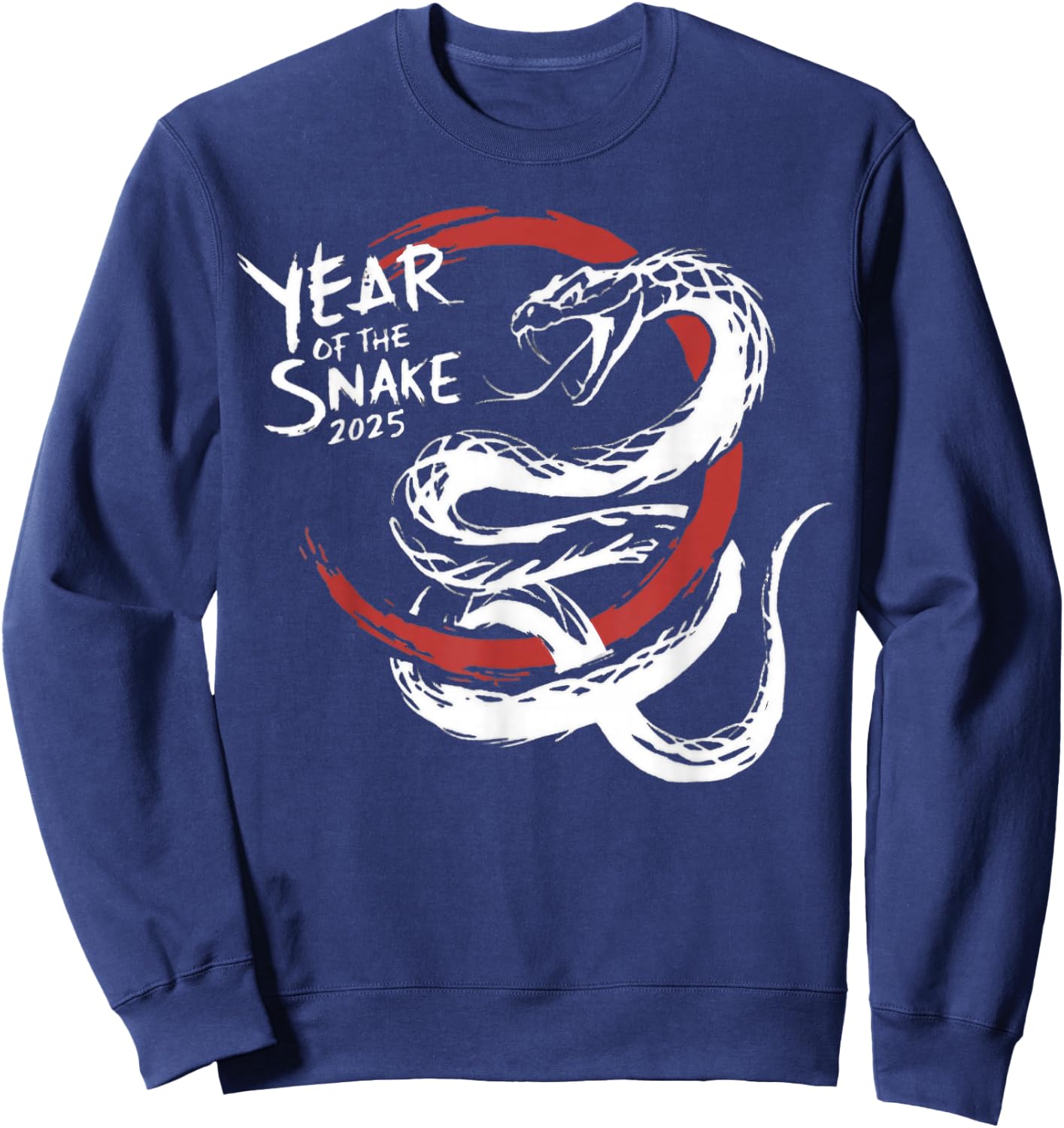 Chinese New Year Zodiac Sign 2025 Year of The Snake Sweatshirt - Sweatshirt | Navy