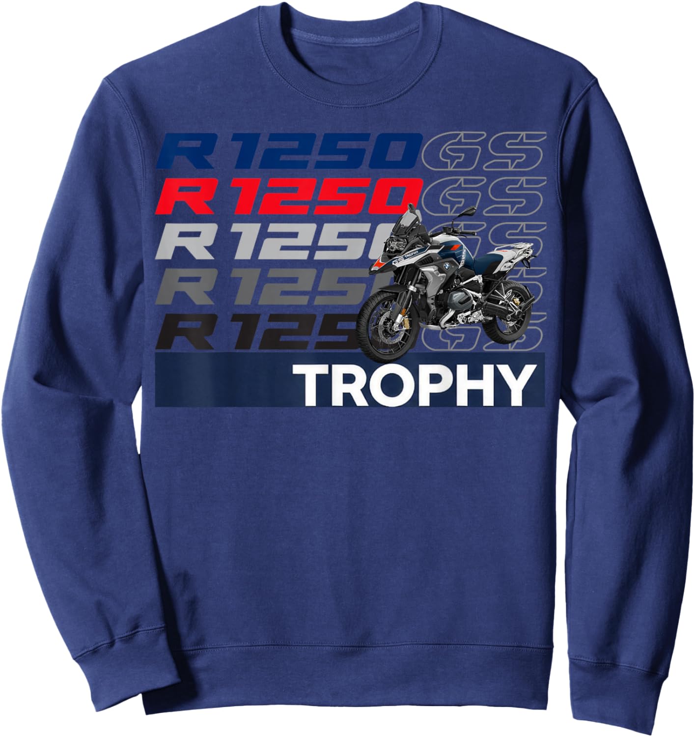 R 1250 GS Adventure Bike Moto Sweatshirt - Sweatshirt | Navy