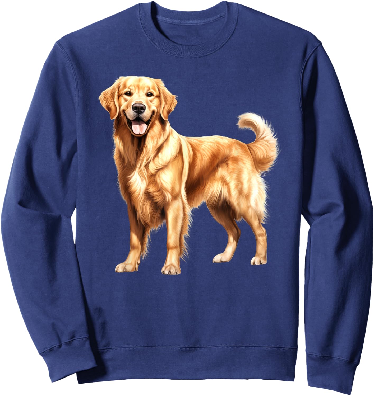Golden Retriever Sweatshirt - Sweatshirt | Navy