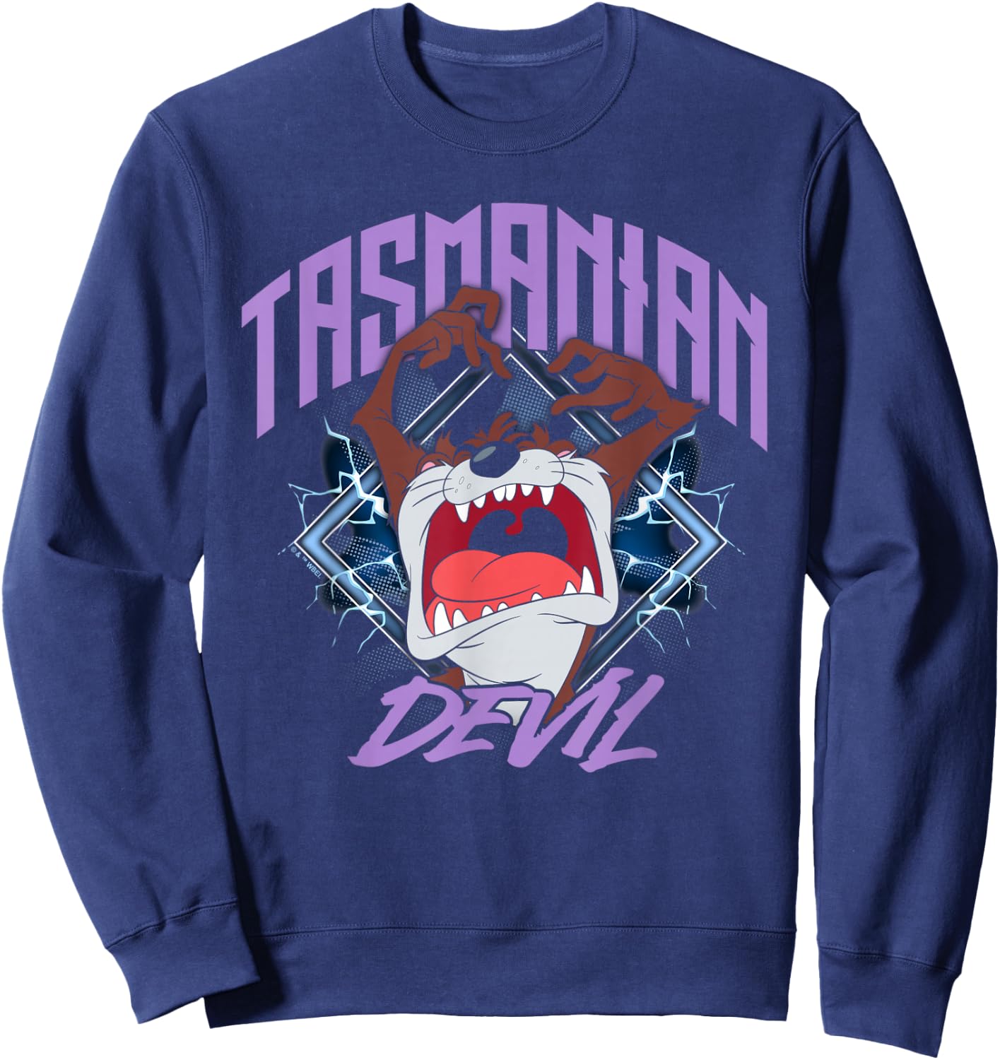 Looney Tunes Tazmanian Devil Rock Sweatshirt - Sweatshirt | Navy