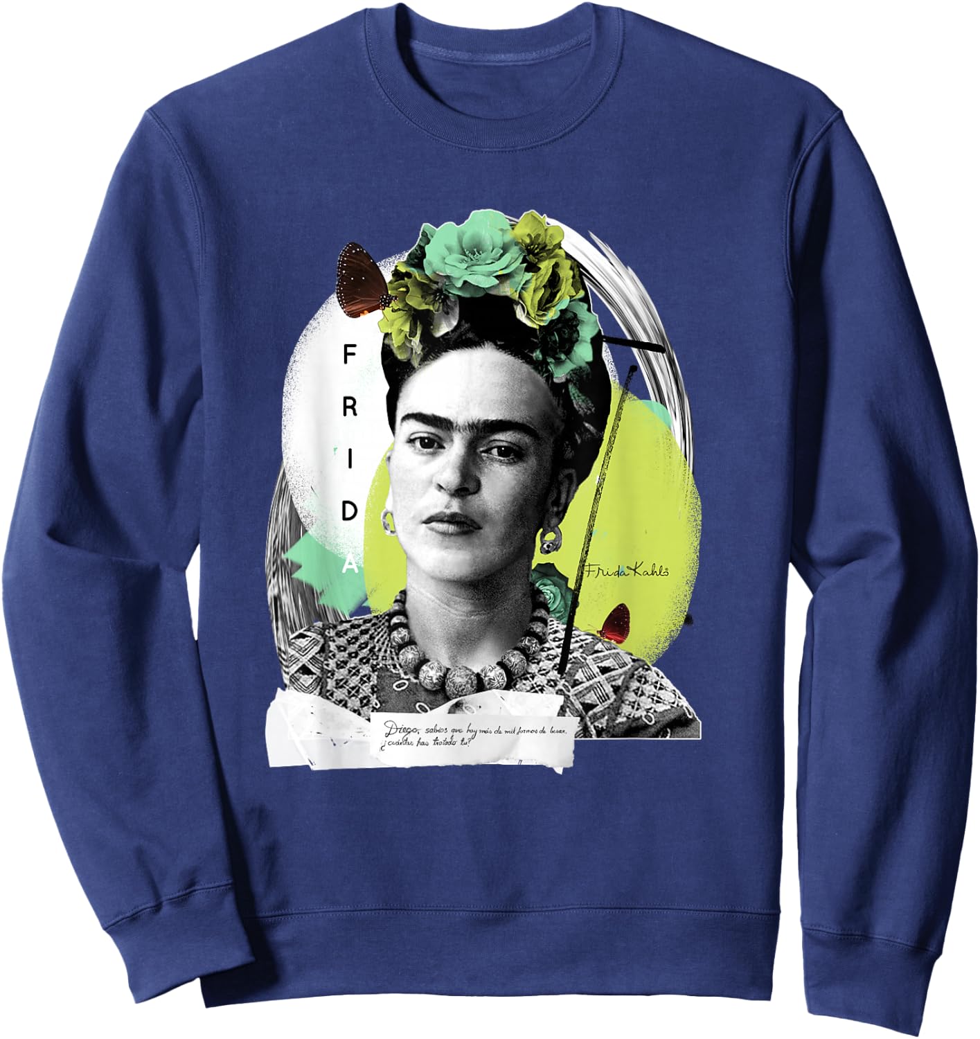Frida Kahlo - Vielzahl von Artikeln Sweatshirt - Sweatshirt | Navy