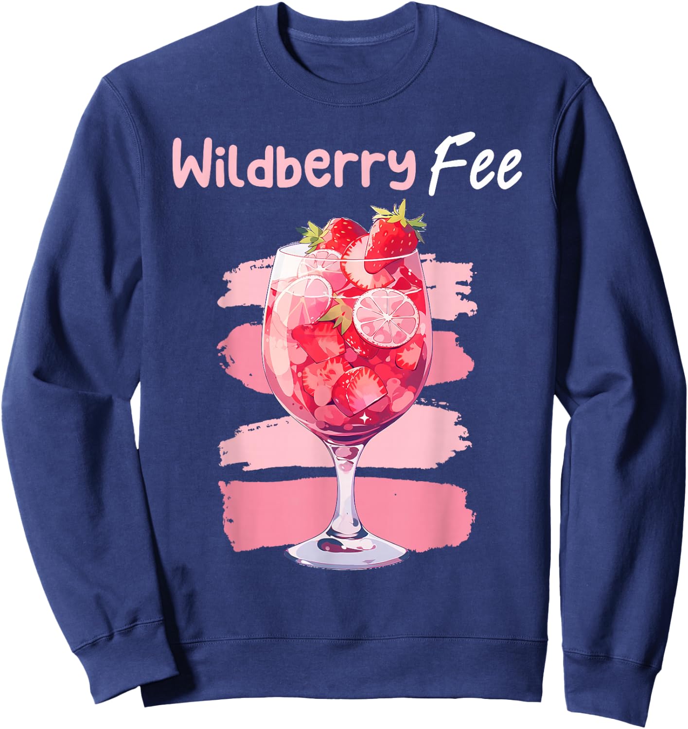 Wildberry Fairy Saufen Lillet , black Sweatshirt - Sweatshirt | Navy