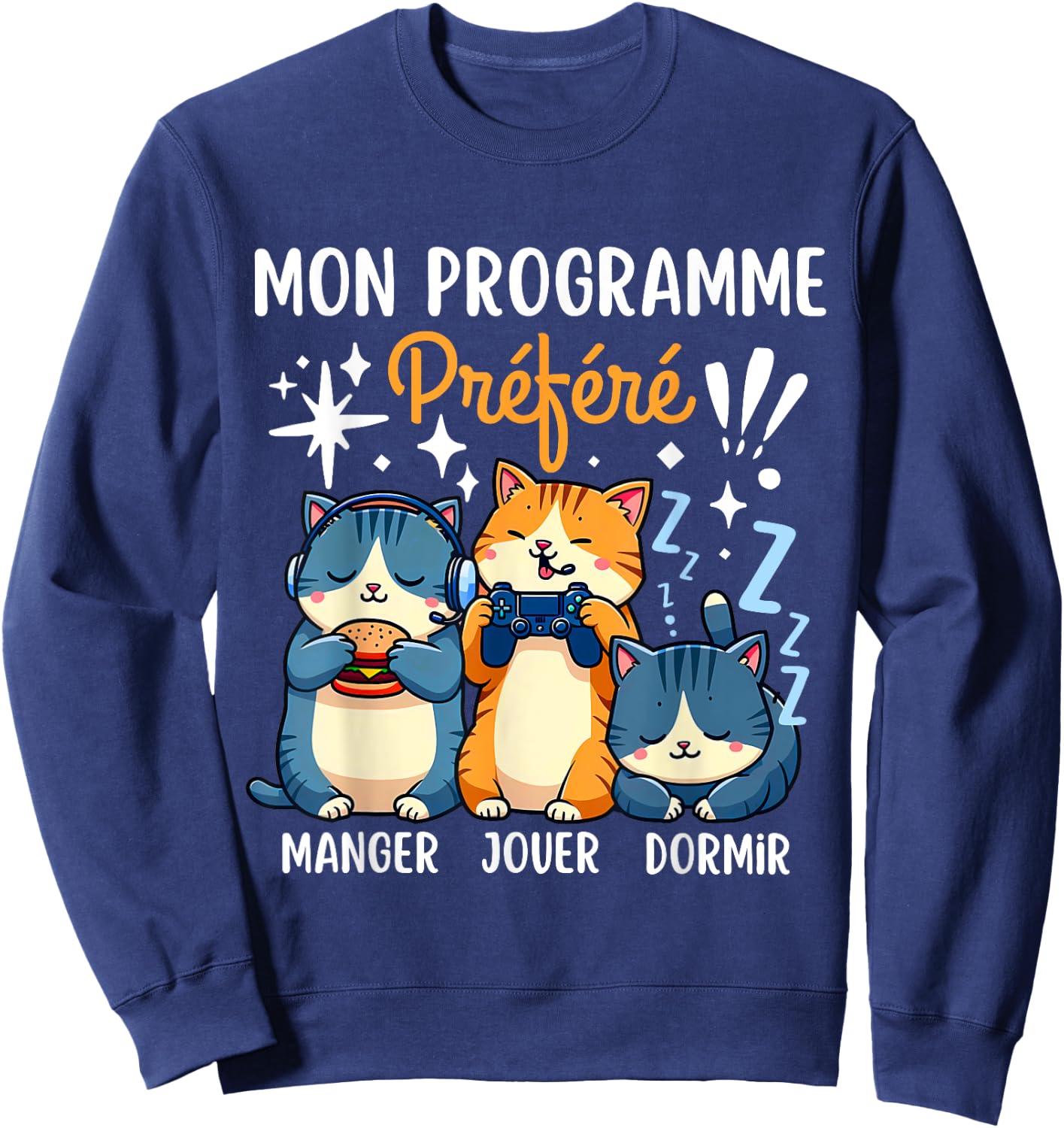 Gift For Teen Gamer Boy Geek Humour Christmas , Black, S Sweatshirt - Sweatshirt | Navy