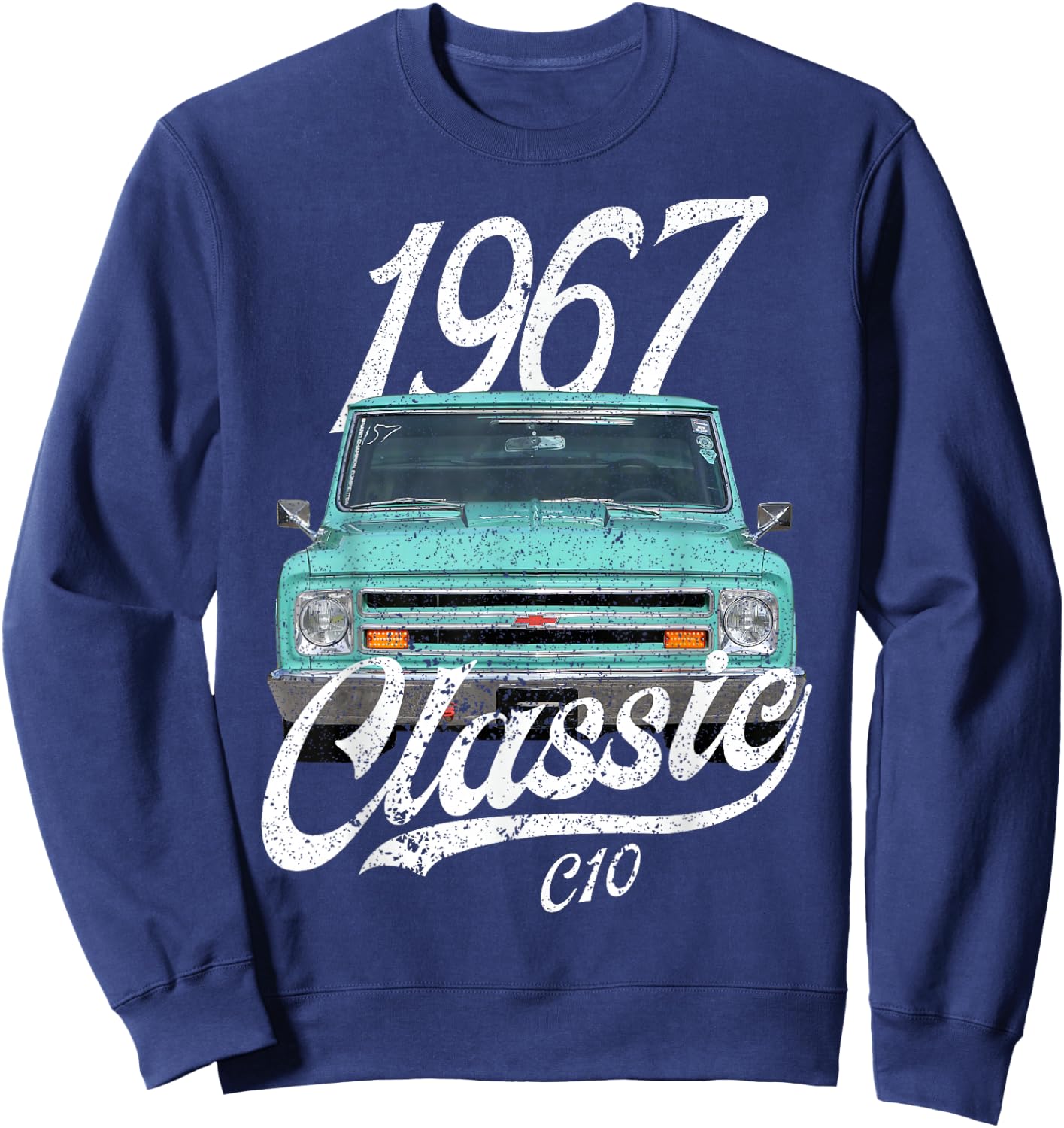 1967 C10 67' Chevys Sweatshirt - Sweatshirt | Navy
