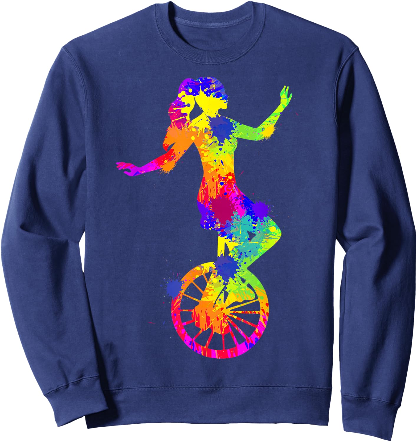 Unicycle Girls' Unicycle Children's , black Sweatshirt - Sweatshirt | Navy