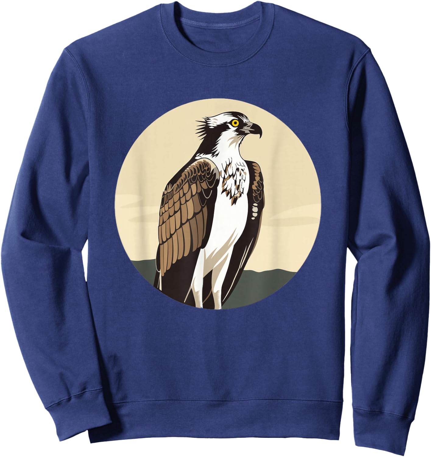 Osprey Bird Round Logo Sweatshirt - Sweatshirt | Navy
